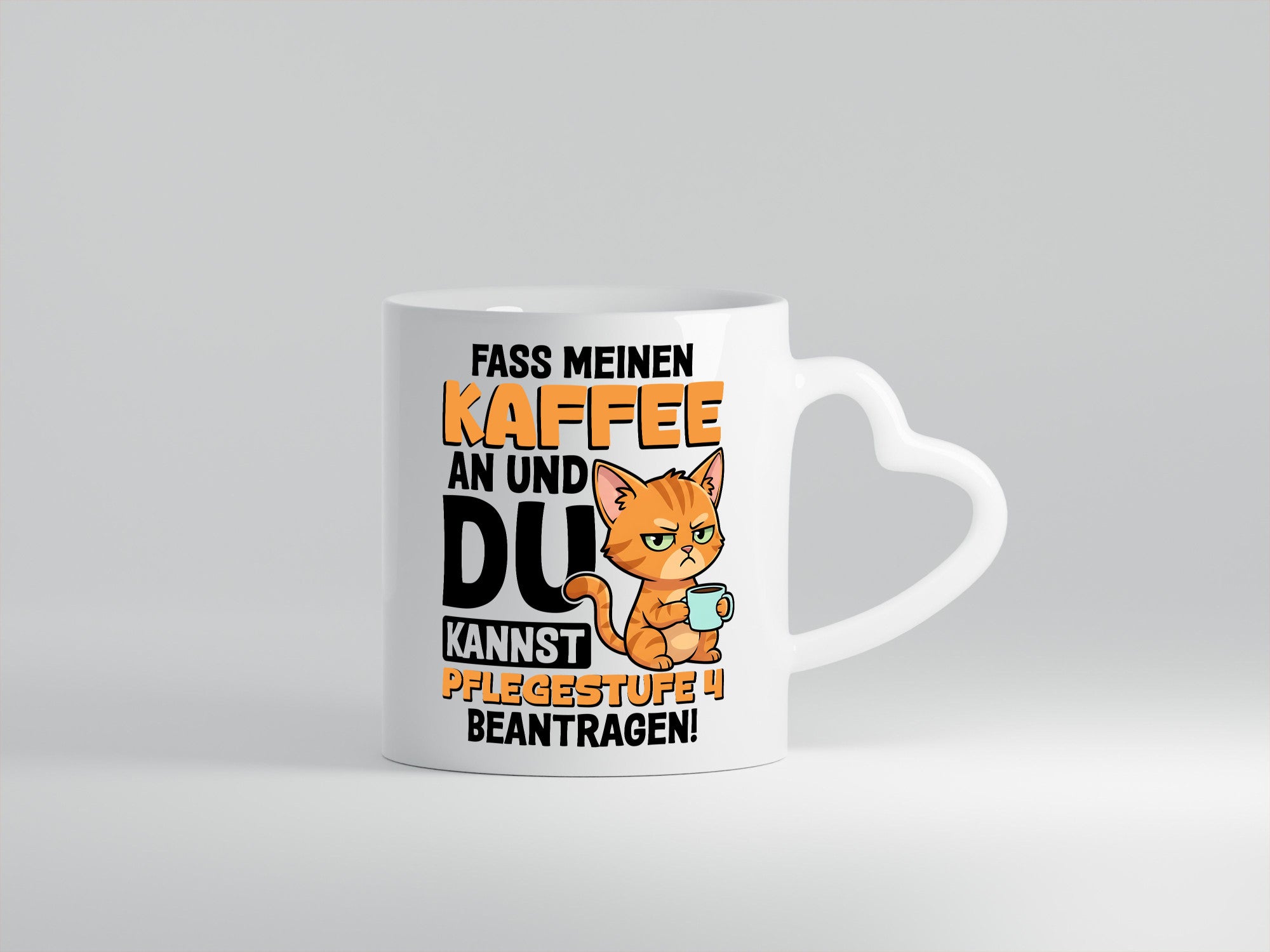 Fass meinen Kaffee an | Pflegestufe 4 Krankenschwester v2 Geschenkidee Humor