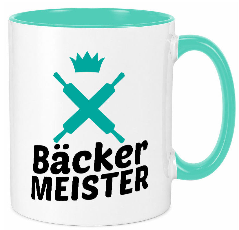 Bäcker Meister | Bäckerrei lustig Humor Geschenkidee Geschenk Tasse