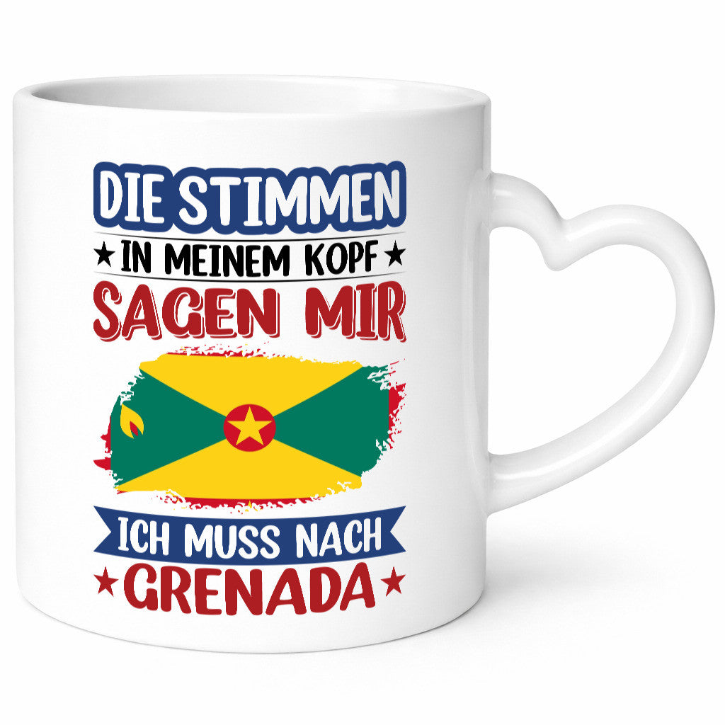 Grenada | Urlaub Stimmen in meinem Kopf Traumland Geschenk Humor Geschenkidee
