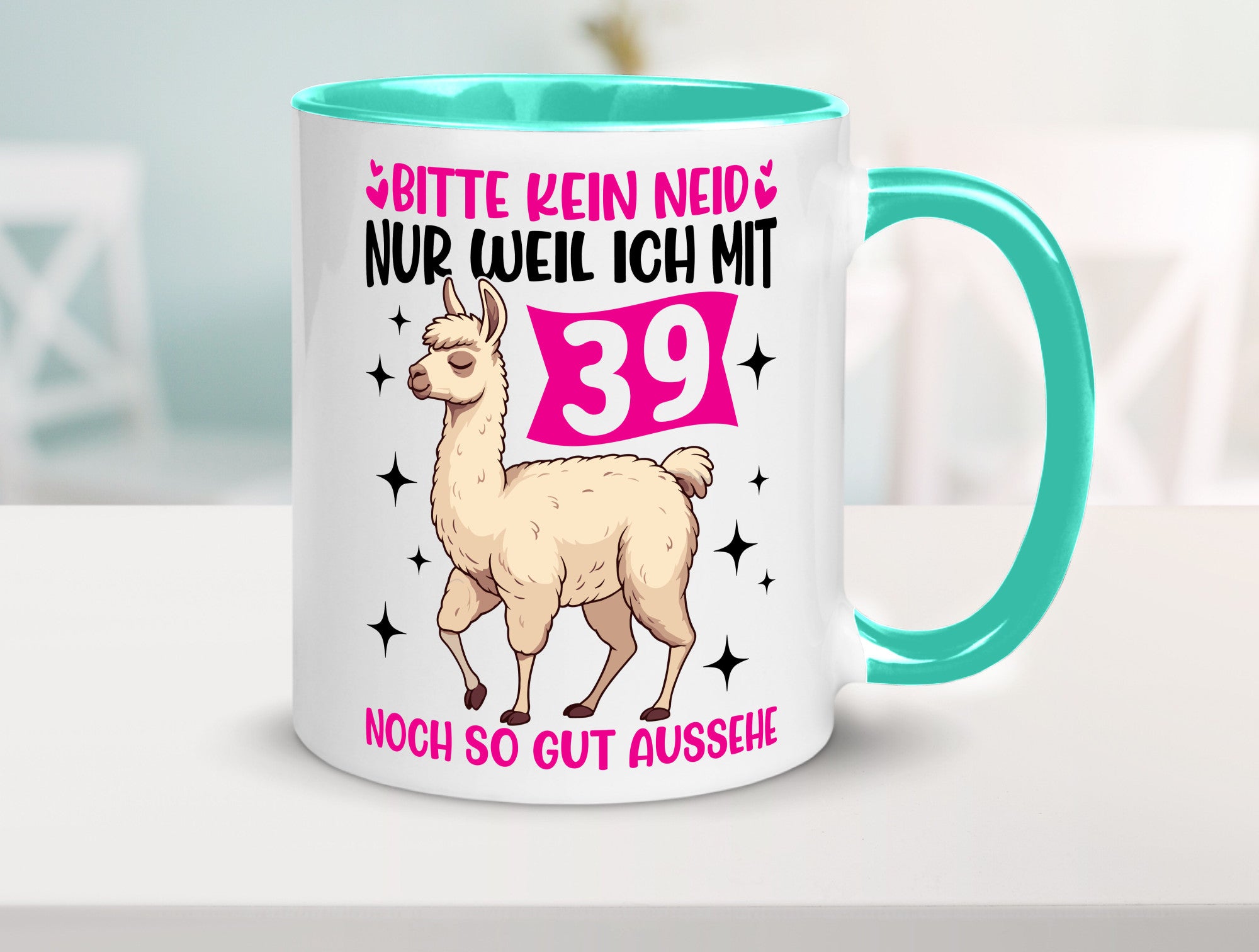 39. Geburtstag | 39 Jahre Lama gut aussehen Geschenk Geschenkidee lustiger