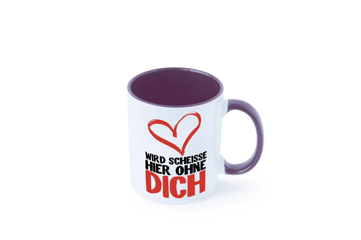 Wird Scheisse Geschenk Humor Geschenkidee lustiger Spruch Tasse