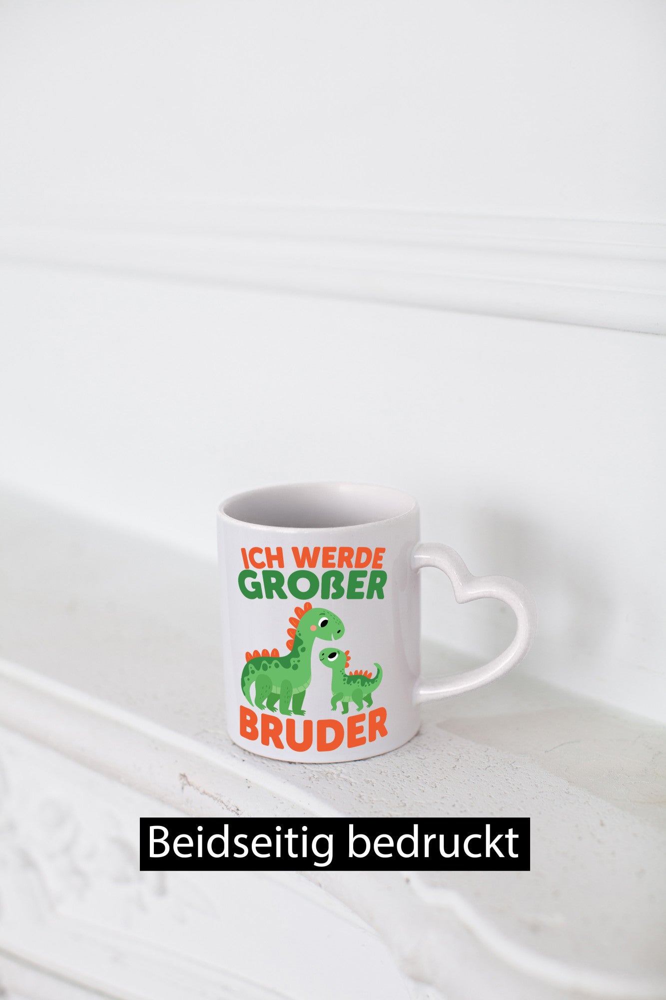 Ich werde Großer Bruder | Dino Brudersaurus lustig Humor Geschenkidee Geschenk
