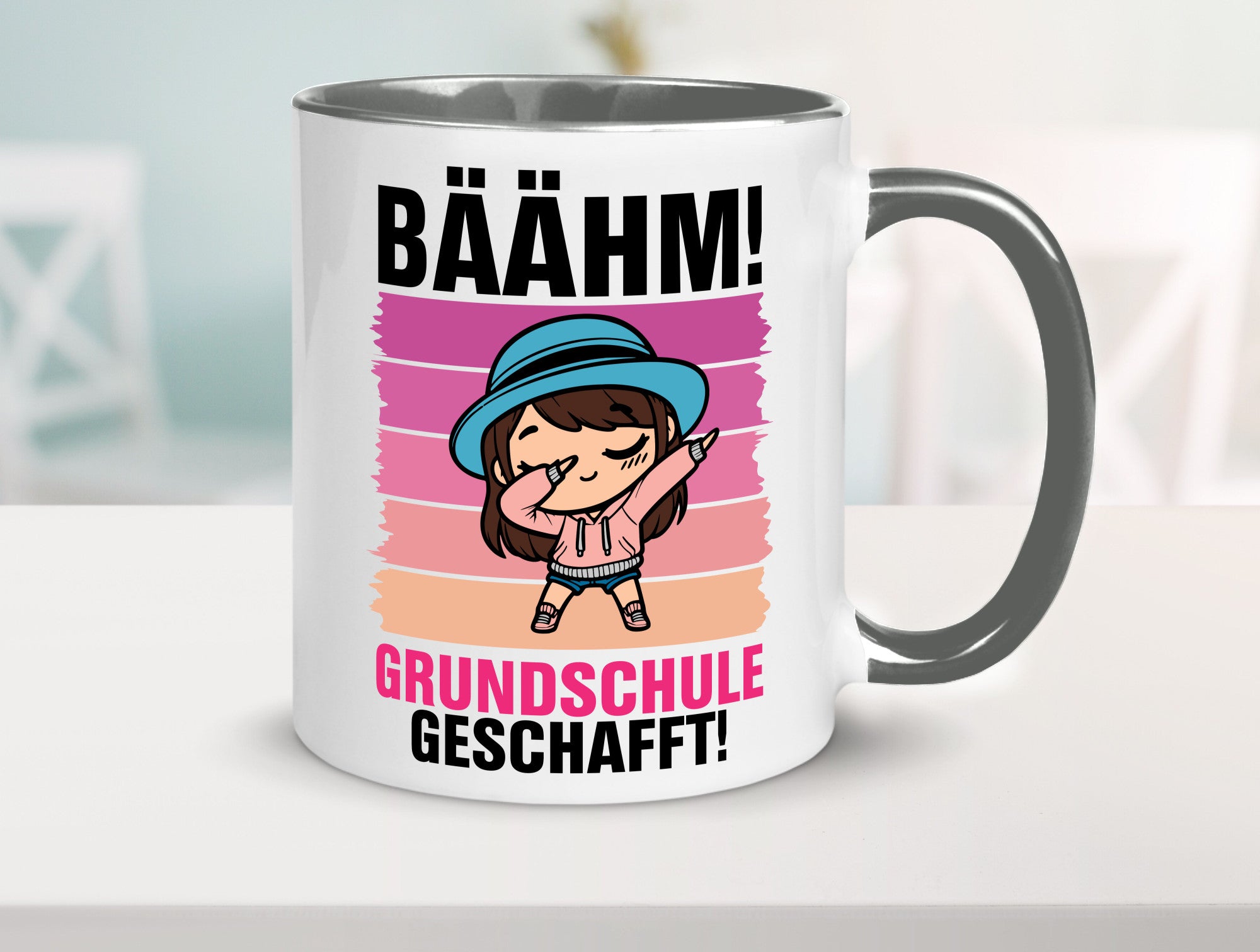 Bäähm | Abschluss Grundschule geschafft Abgänger lustiger Spruch Geschenk Humor
