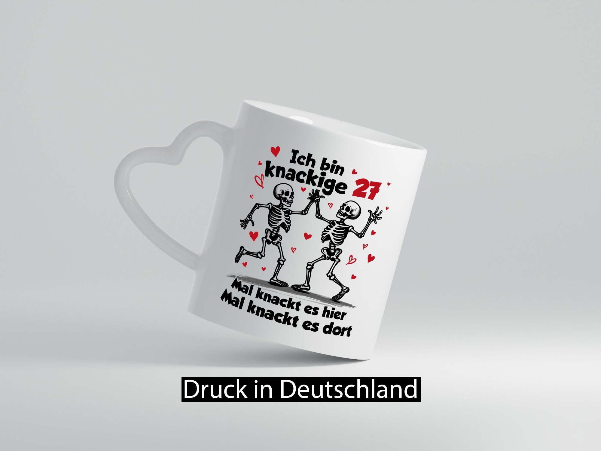 27. Geburtstag | Knackige 27 Ich bin alt v2 Humor Geschenkidee Tasse