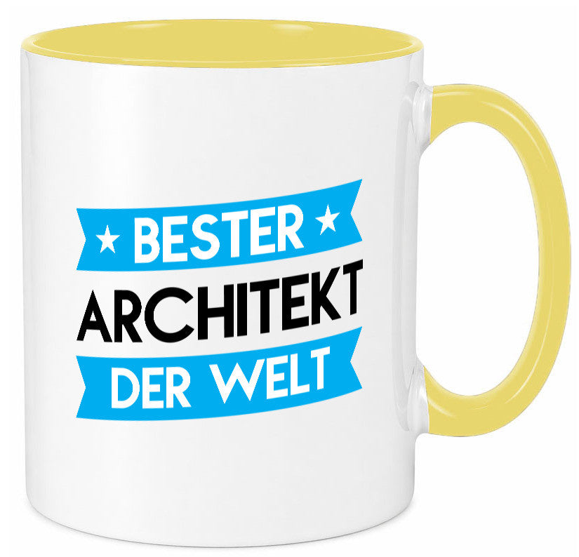 Bester Architekt | Architektur Büro Geschenk Arbeit Kollegen lustiger Spruch Tasse