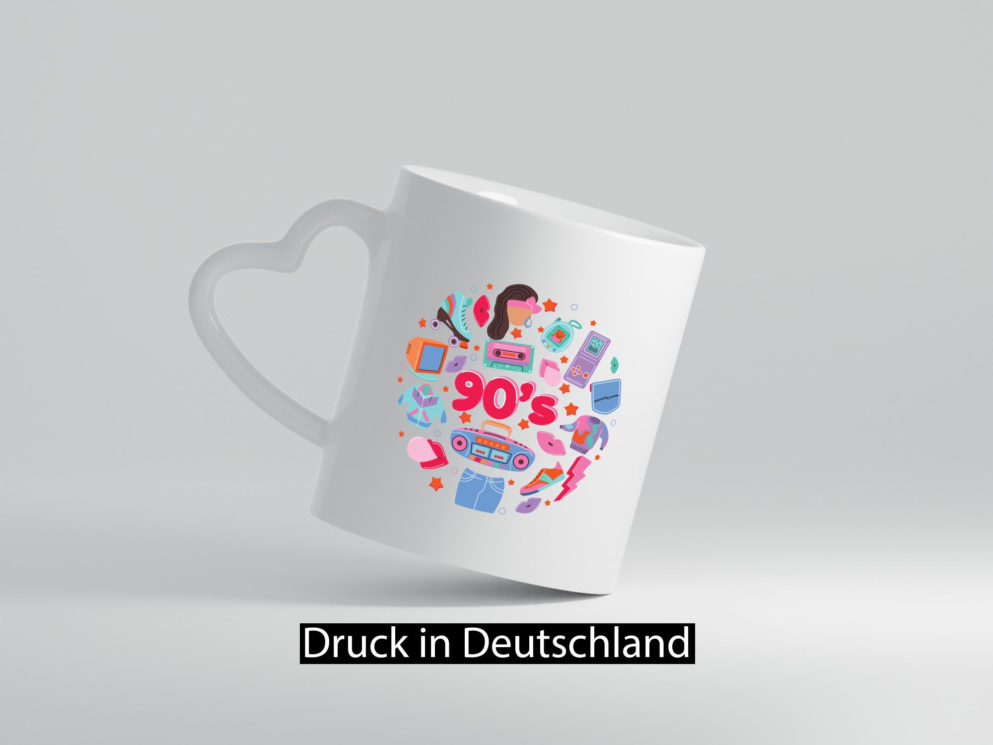 90er Jahre | Alte Zeit Nostalgie Humor Geschenkidee Tasse