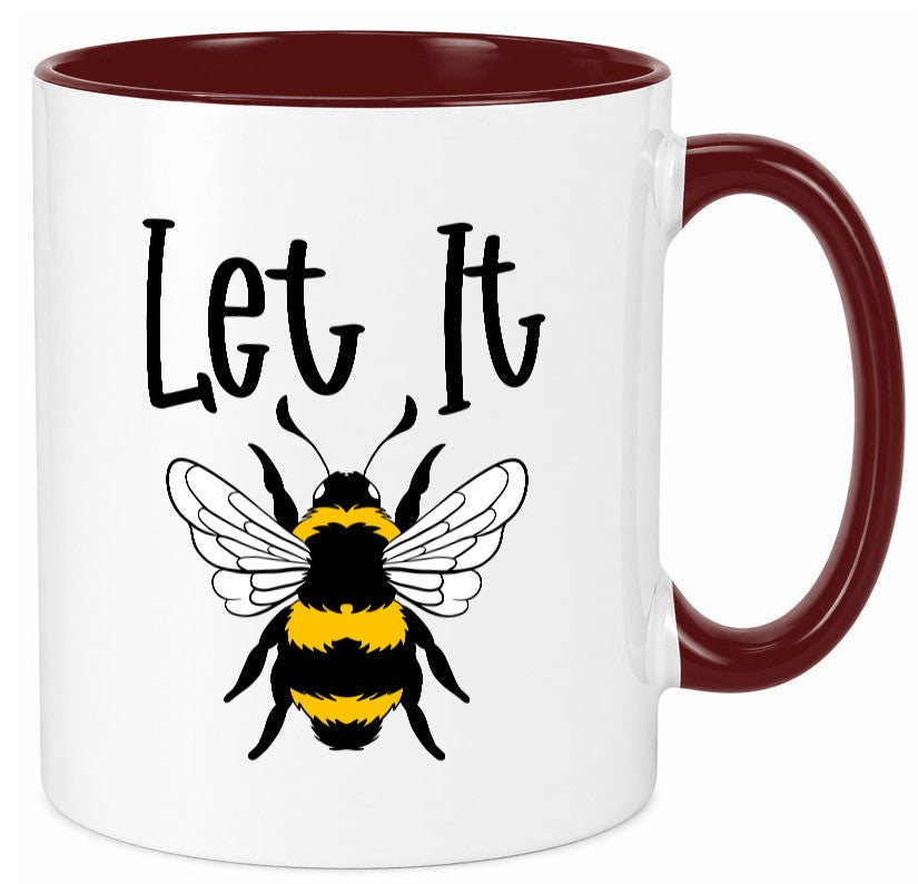 let it bee | bienenliebhaber Imker Bienenvolk Honig Humor Geschenkidee Tasse