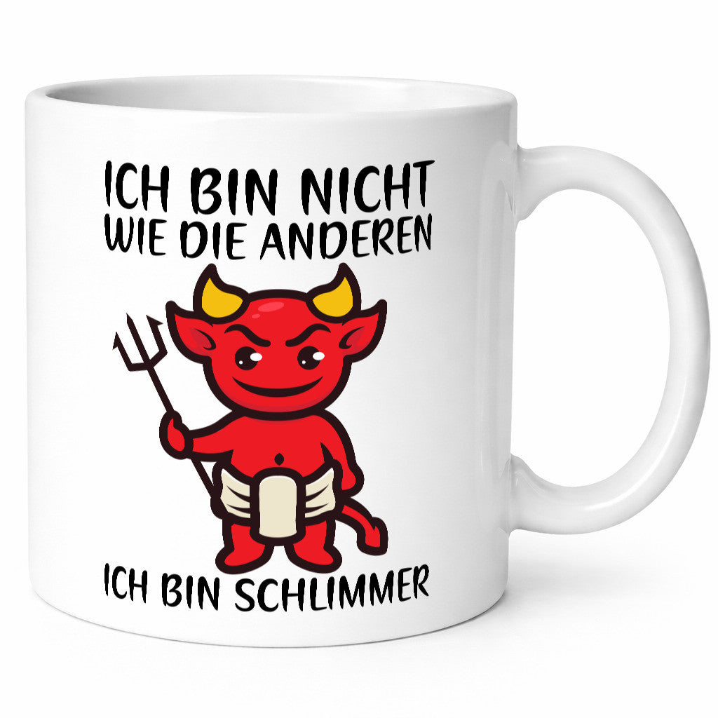 Ich bin nicht wie die anderen | frecher Teufel Teenager Geschenk Humor