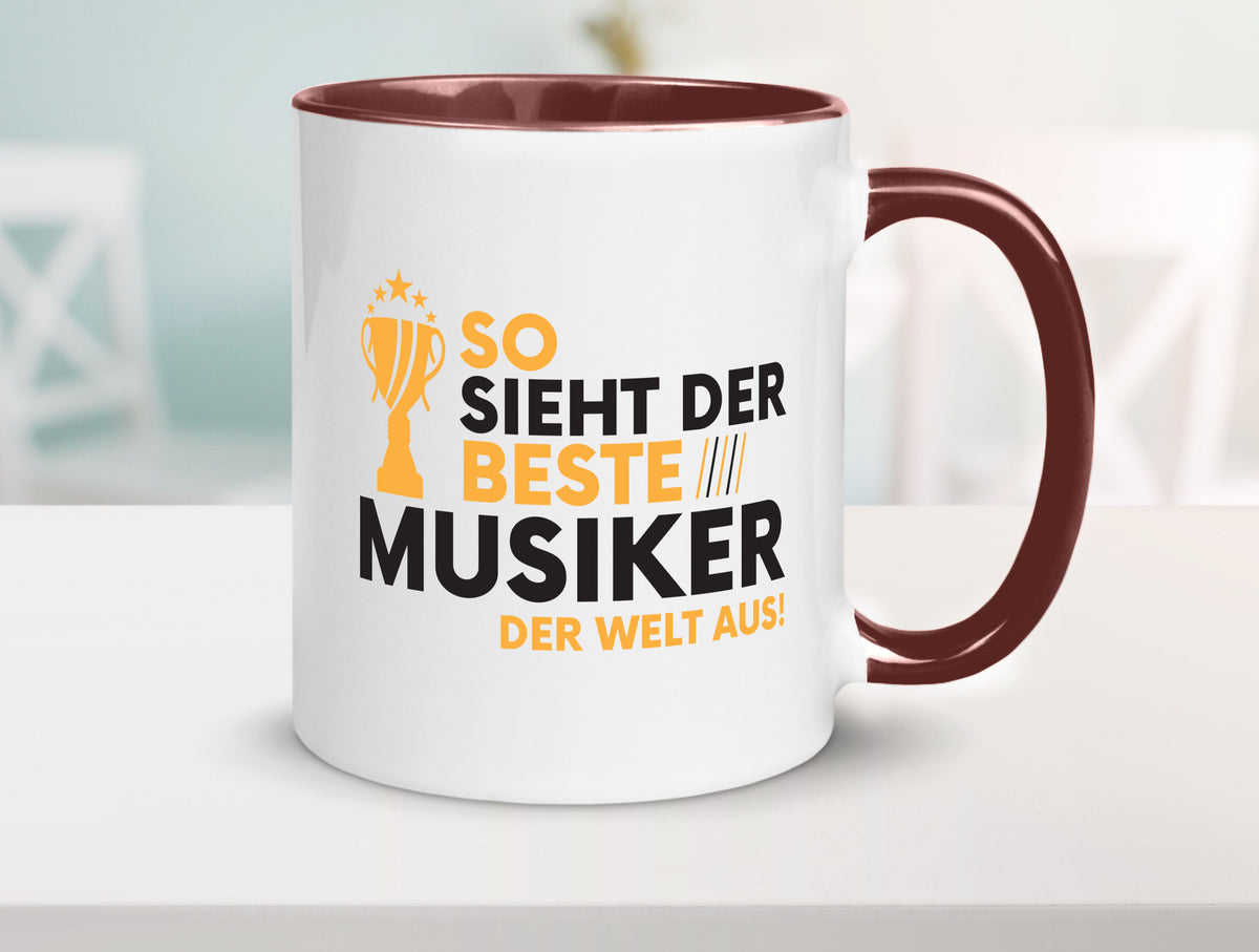 Der Weltbeste Musiker | Musik Musikant lustig Humor Geschenkidee Geschenk Tasse