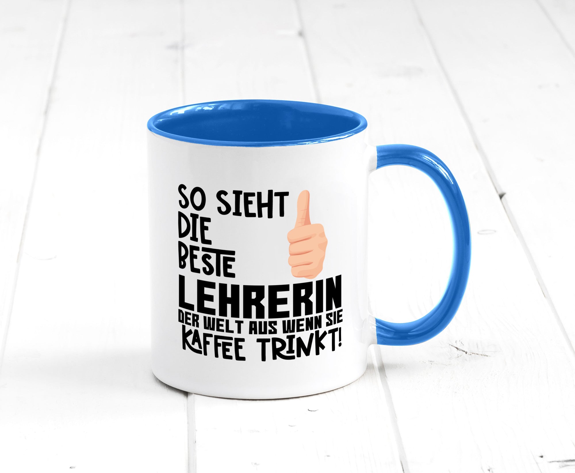 Beste Lehrerin | Lehrer Tasse Schule Dankeschön lustiger Spruch Geschenk Humor