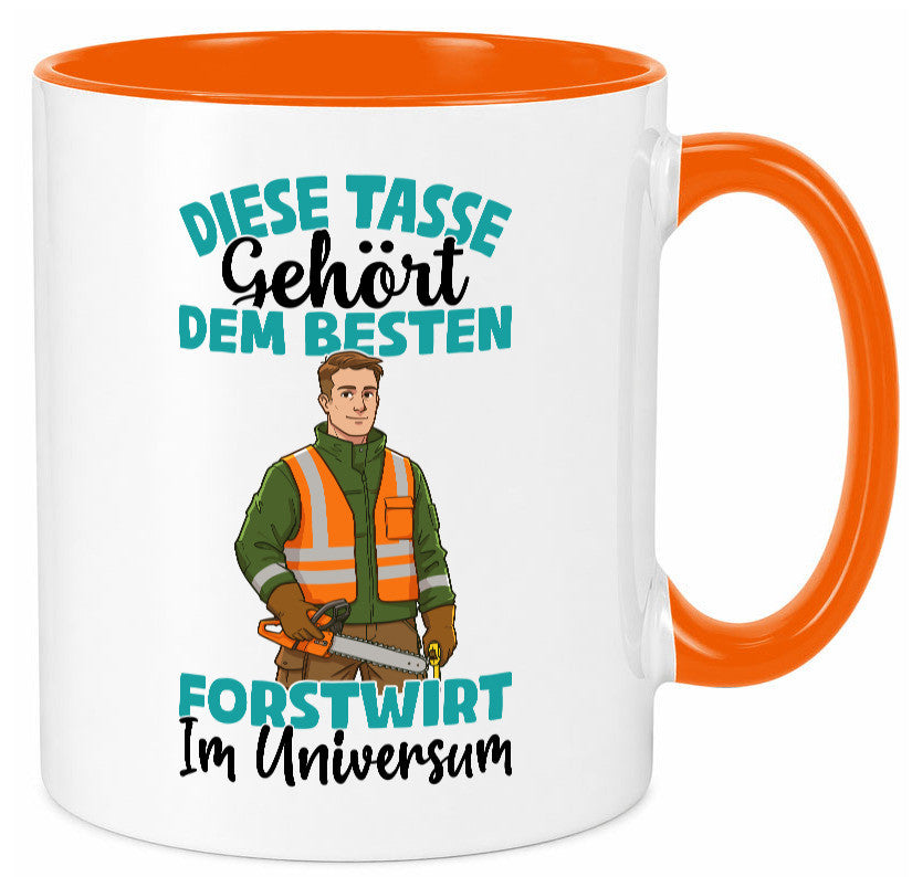 Im Universum: Forstwirt | Waldarbeiter lustig Arbeit Kollegen Büro Geschenk