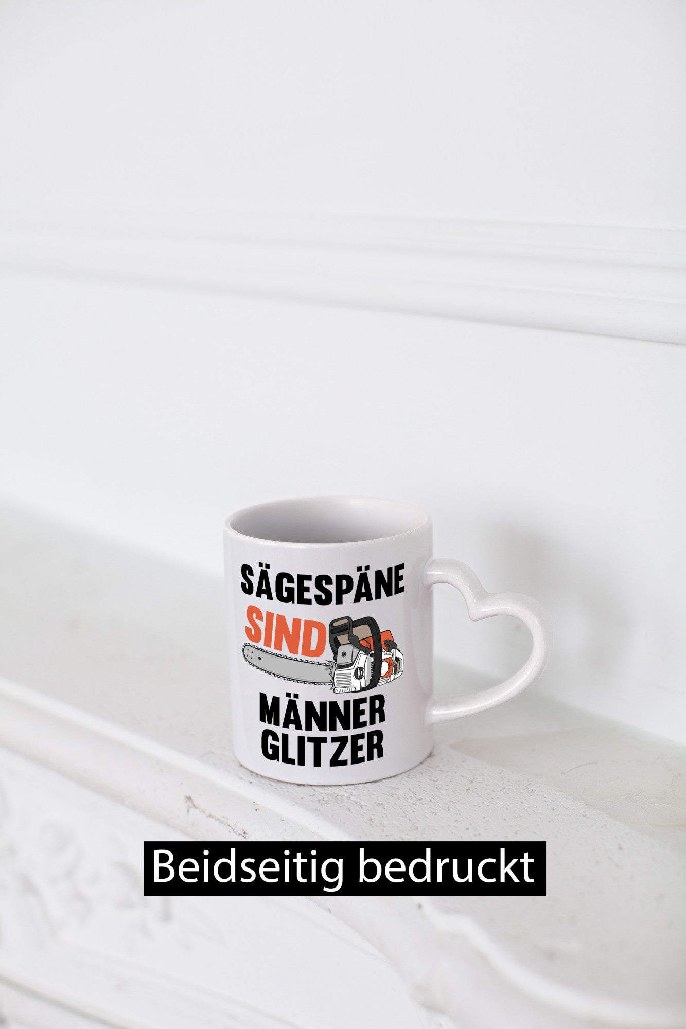Sägespäne sind Männer Glitzer | Baumfäller Bäume Holz Geschenkidee Humor Tasse