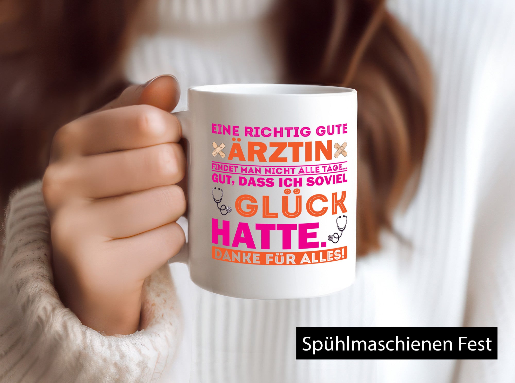 Dankeschön für Ärztin | Arzt Tasse Danke Alles vl2 lustig Humor Geschenkidee