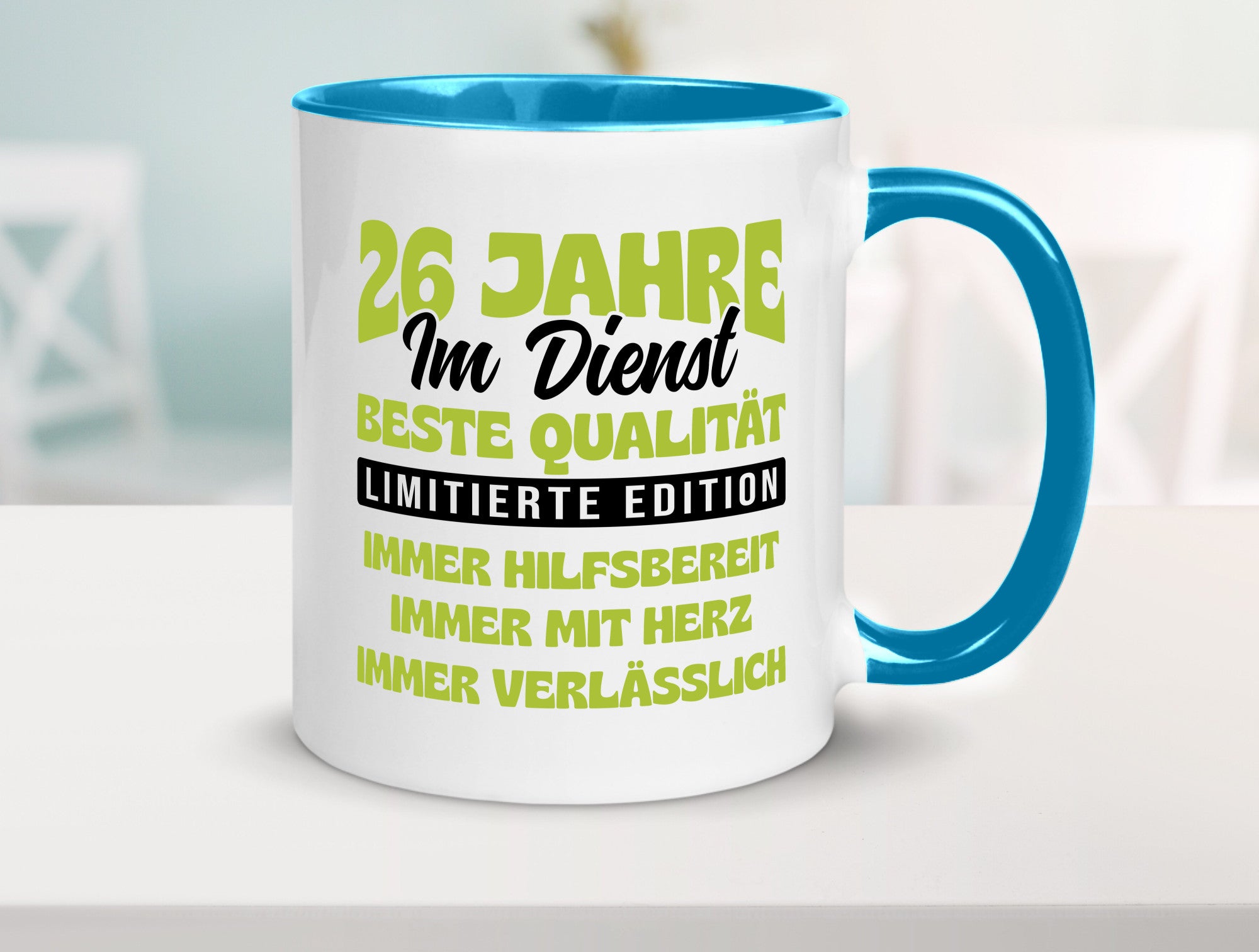26 Jahre im Dienst | Jubiläum Arbeit v4 Geschenk Kollegen Büro lustiger Spruch