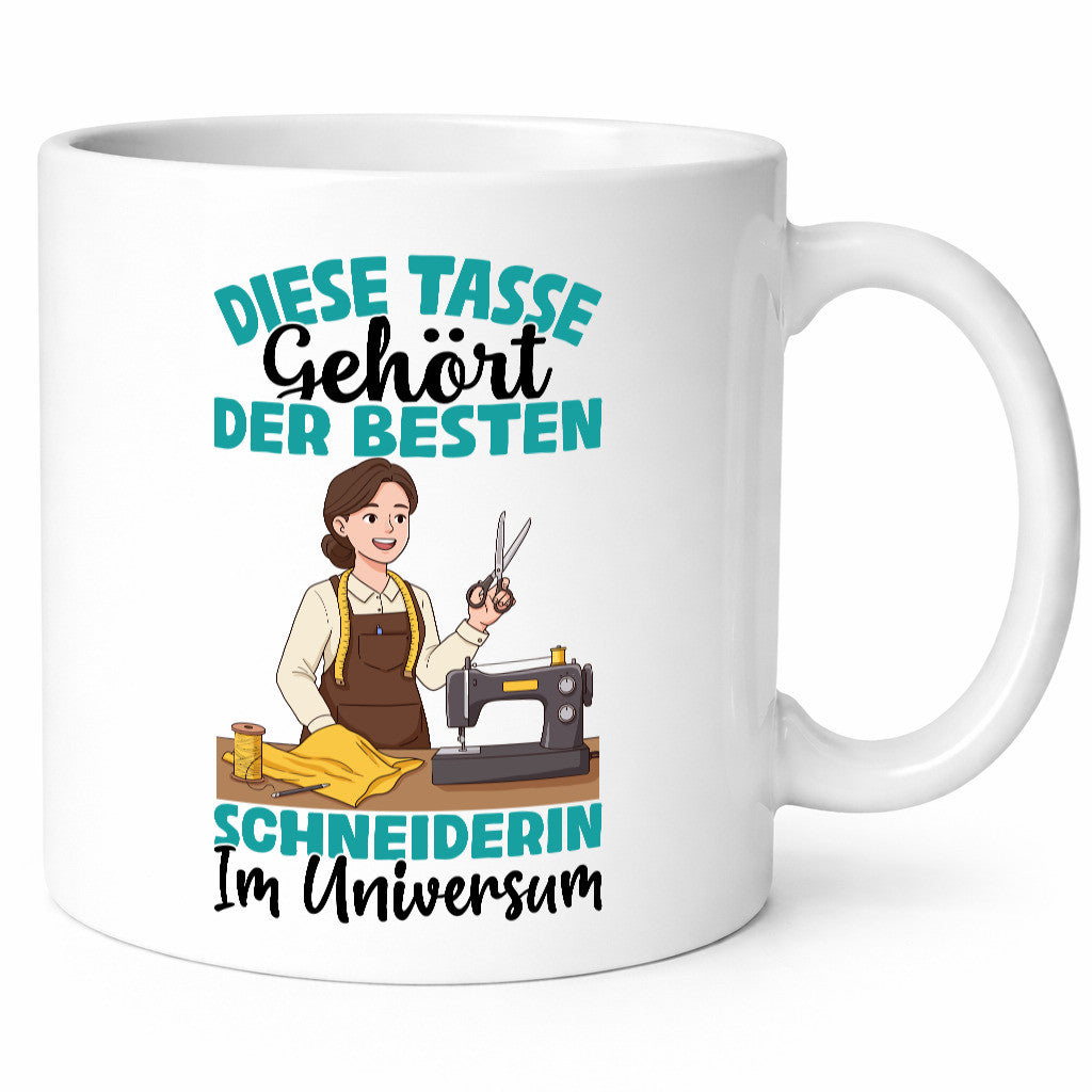 Im Universum: Schneiderin | Beruf Schneiderei lustiger Spruch Geschenk Arbeit