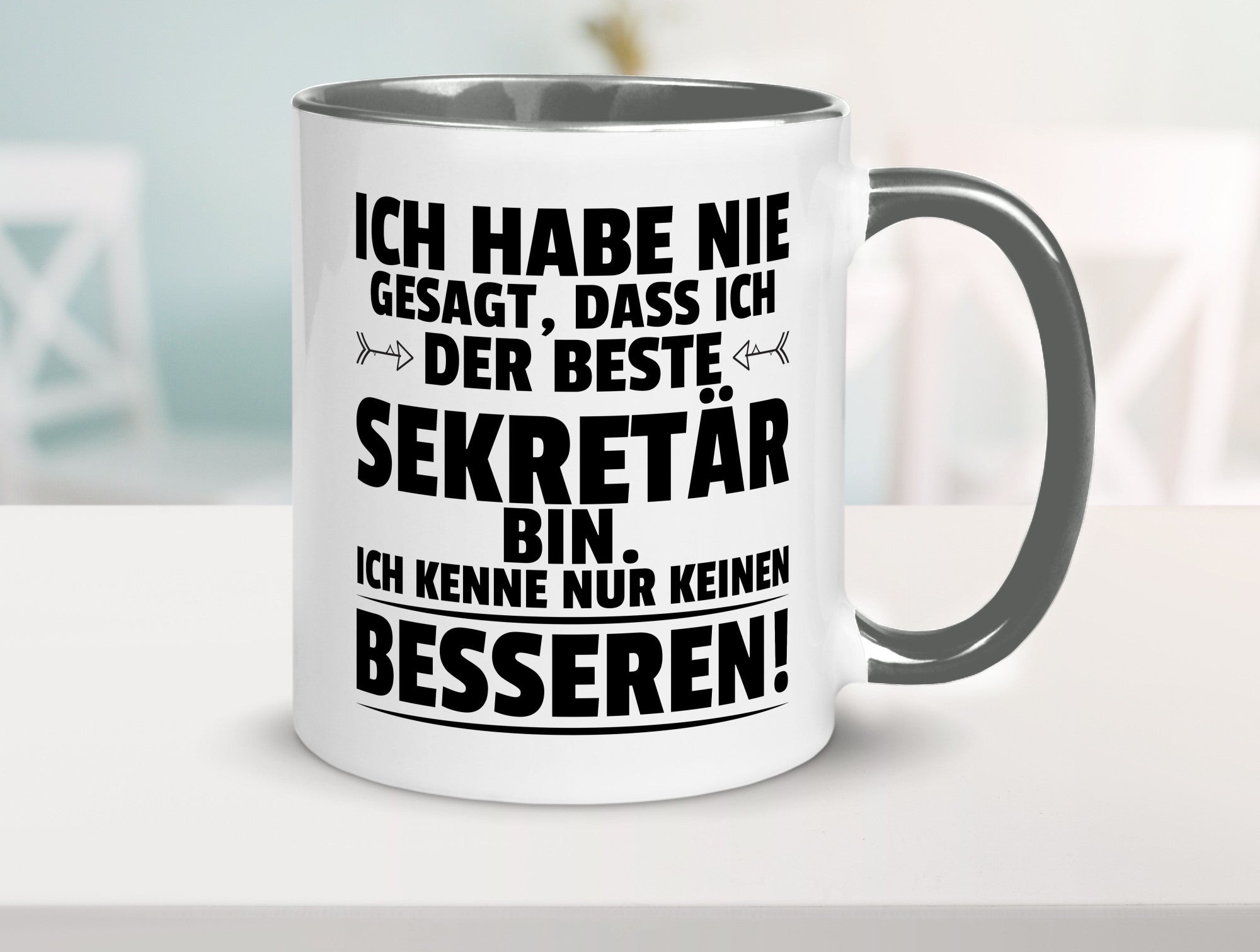 Keinen Besserer Sekretär | Büro lustiger Spruch Geschenk Arbeit Kollegen Tasse
