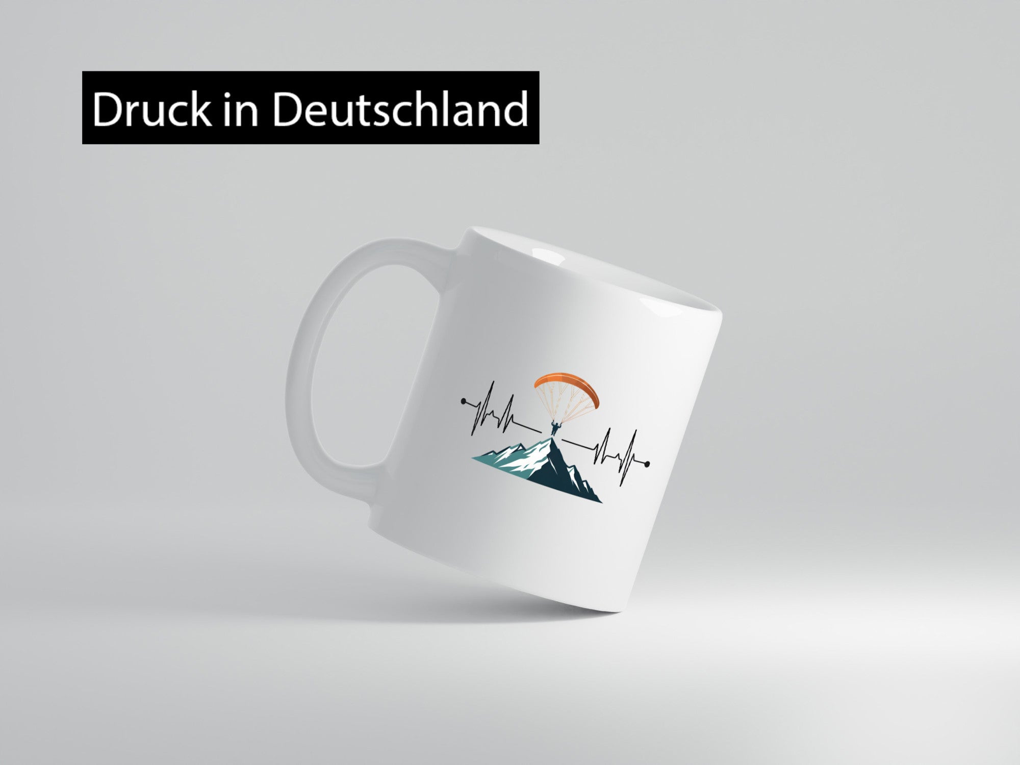 Gleitschirm | Motiv Paragleiter Gleitschirmfliegen vl10 Geschenk Humor