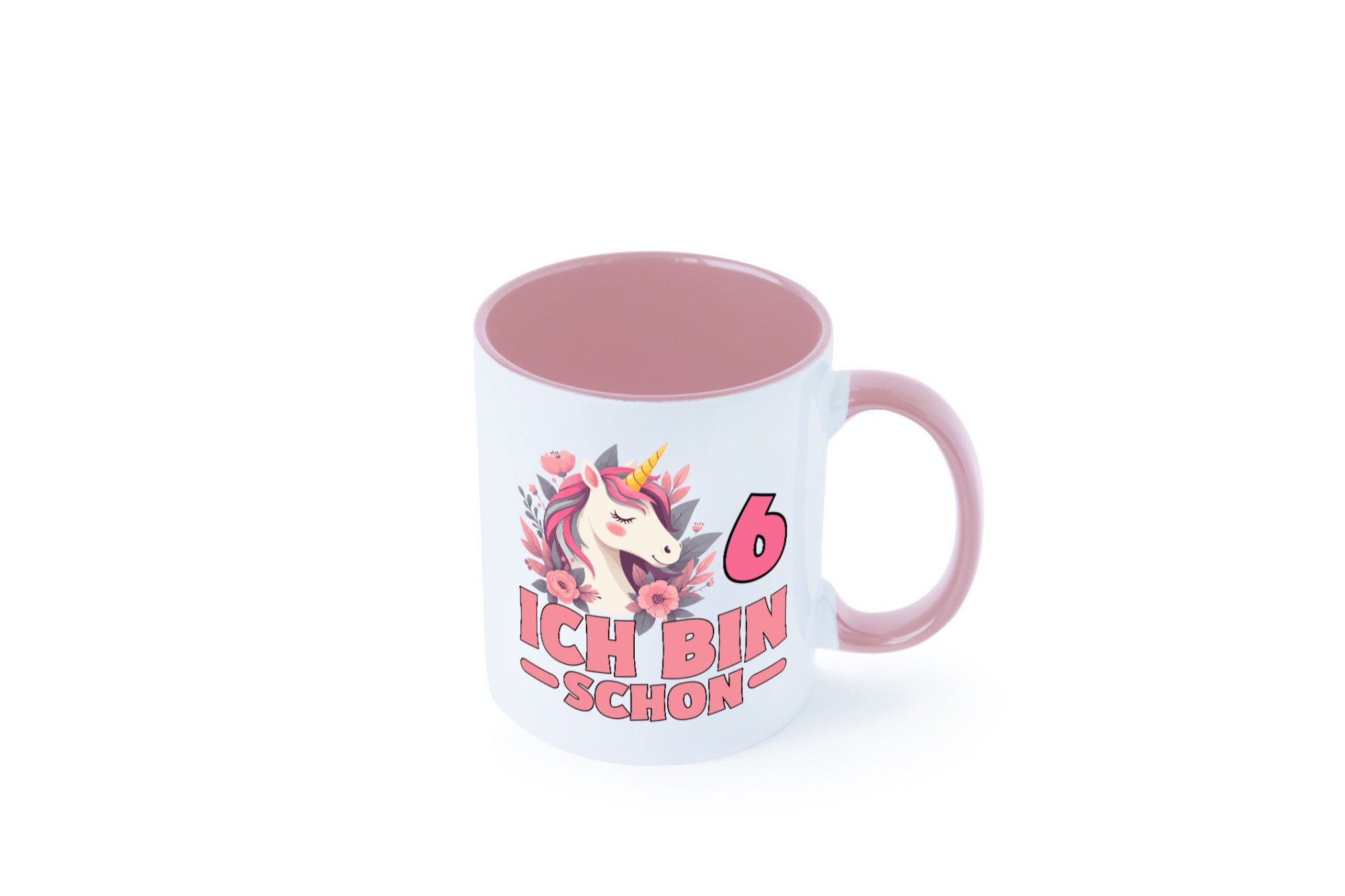 6. Geburtstag | 6 Jahre Einhorn bin schon Mädchen Geschenk Geschenkidee