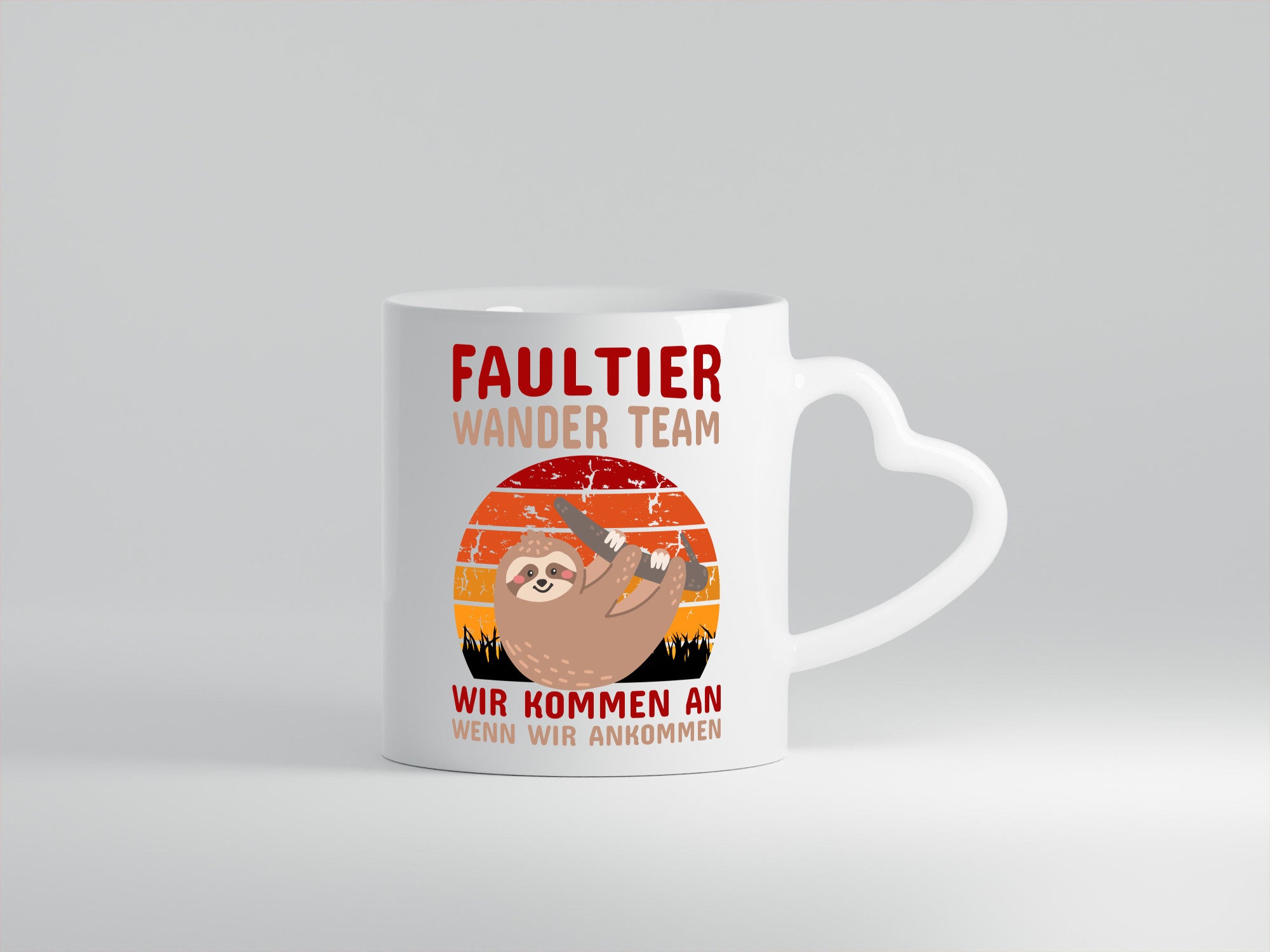 Faultier Tasse | Wander Team Wandern Spruch Berge Geschenk Tierliebhaber Humor