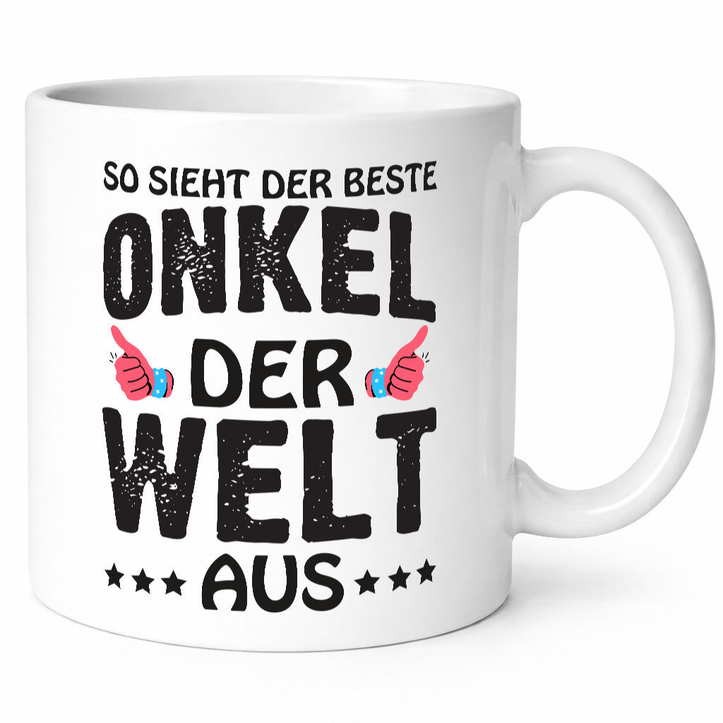 Bester Onkel der Welt | Männer Tasse Cooler Humor Geschenkidee