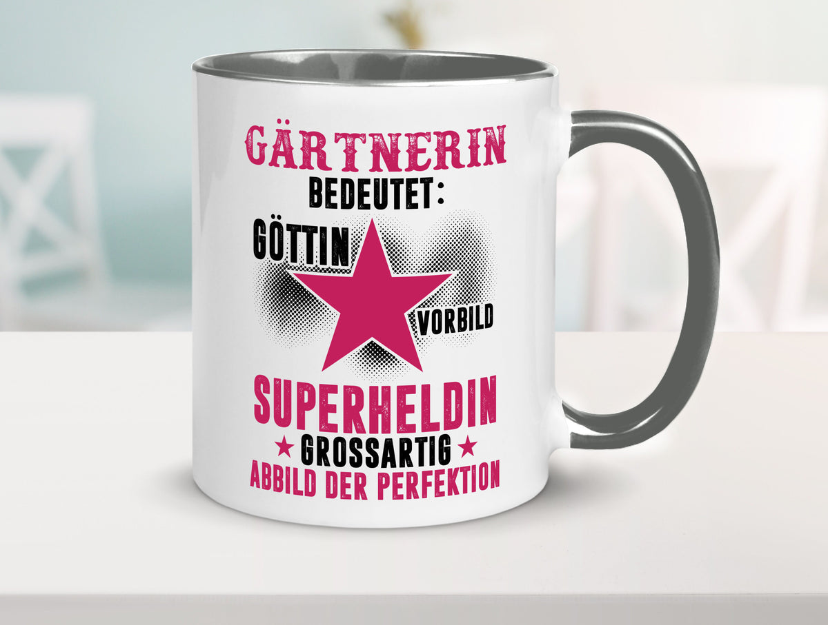 Bedeutung von Gärtnerin | Gartenbau lustiger Spruch Geschenk Humor Geschenkidee Tasse