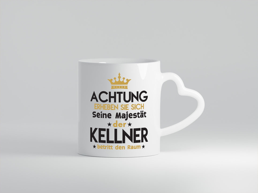 Seine Majestät Kellner | kellnern Bedienung Humor Geschenkidee Tasse