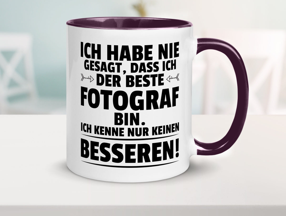 Keinen Besserer Fotograf | Fotografie Kamera Geschenkidee Humor Tasse