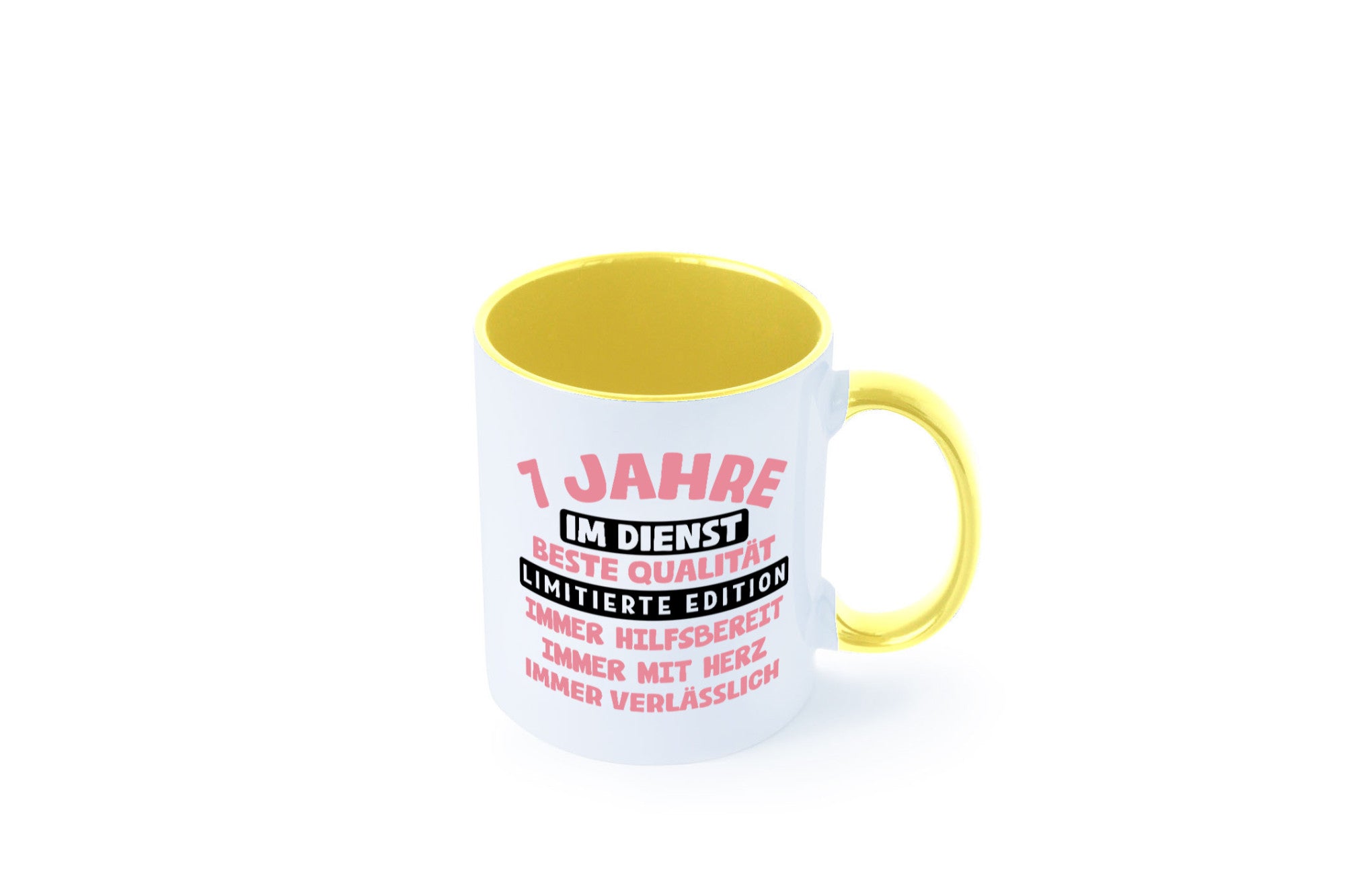 7 Jahre im Dienst | Jubiläum Arbeit v11 lustiger Spruch Geschenk Kollegen Büro