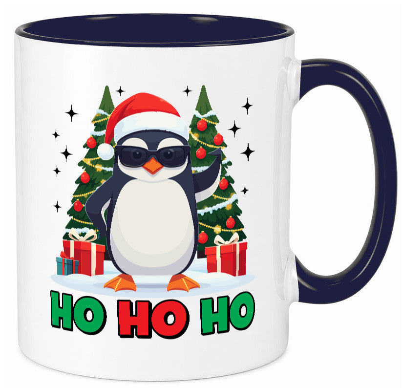 Ho | Weihnachts Pinguine Weihnachten lustig Humor Geschenkidee Geschenk Tasse