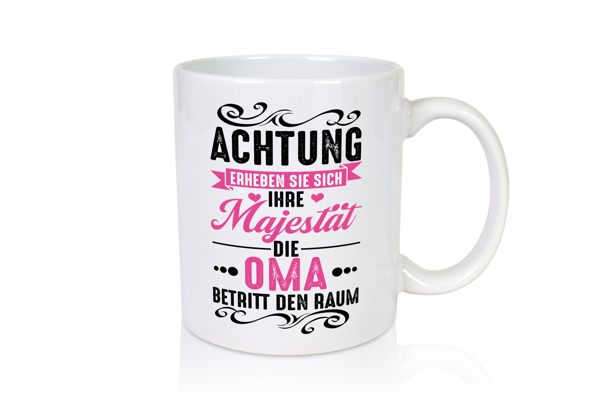 Oma Betritt den Raum | großmutter lustiger Spruch Geschenk Familie Geschenkidee