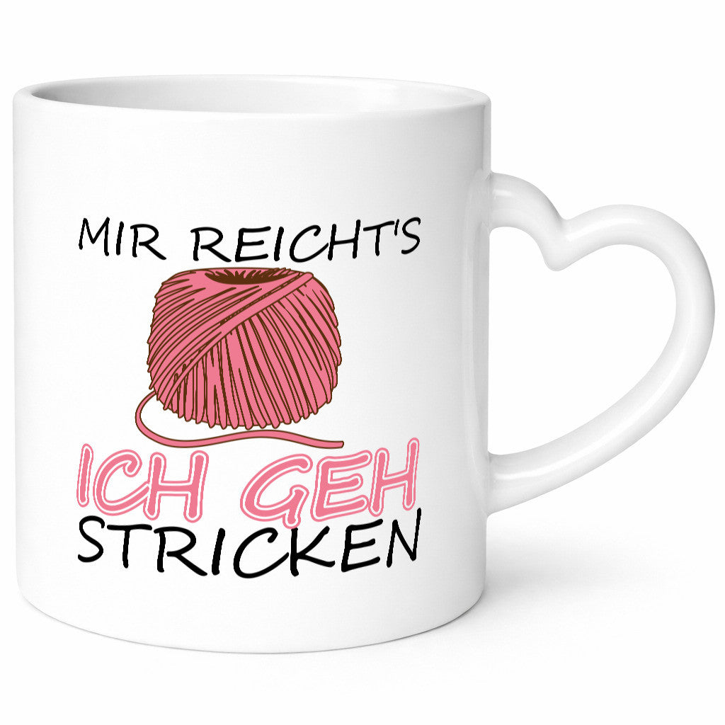 Ich geh stricken | Hobby Garn Handwerk lustiger Spruch Geschenk Humor