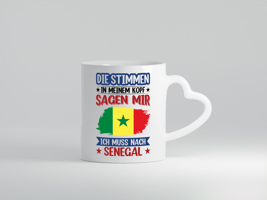 Senegal | Urlaub Stimmen in meinem Kopf Traumland v2 lustig Humor Geschenkidee