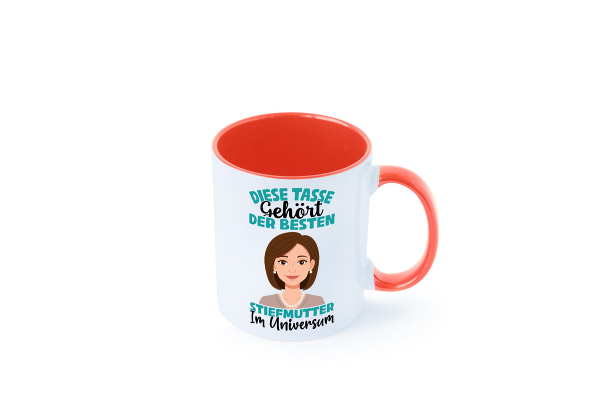 Im Universum: Stiefmutter | Stieftochter Beste Geschenk Familie Geschenkidee Tasse