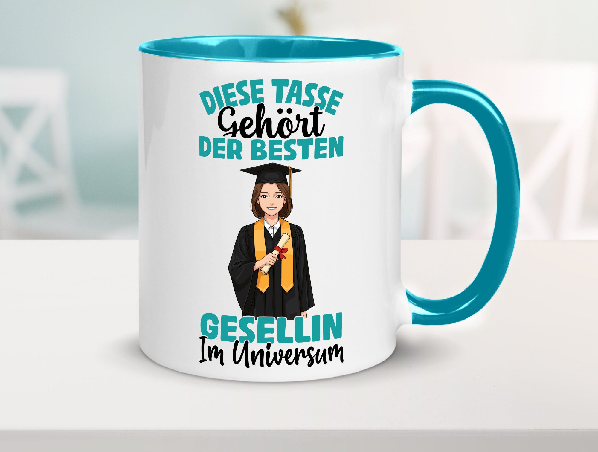 Im Universum: Gesellin | Handwerkerinnen lustiger Spruch Geschenk Humor