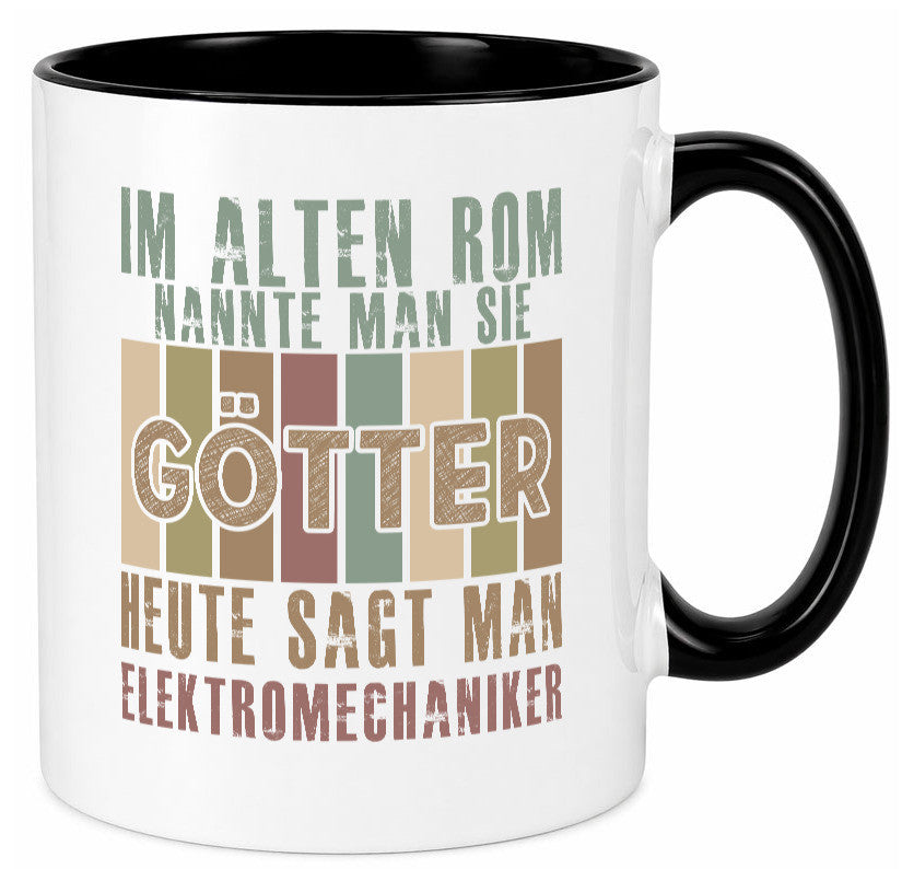 Heute sagt man: Elektromechaniker | Mechaniker Geschenk Humor Geschenkidee