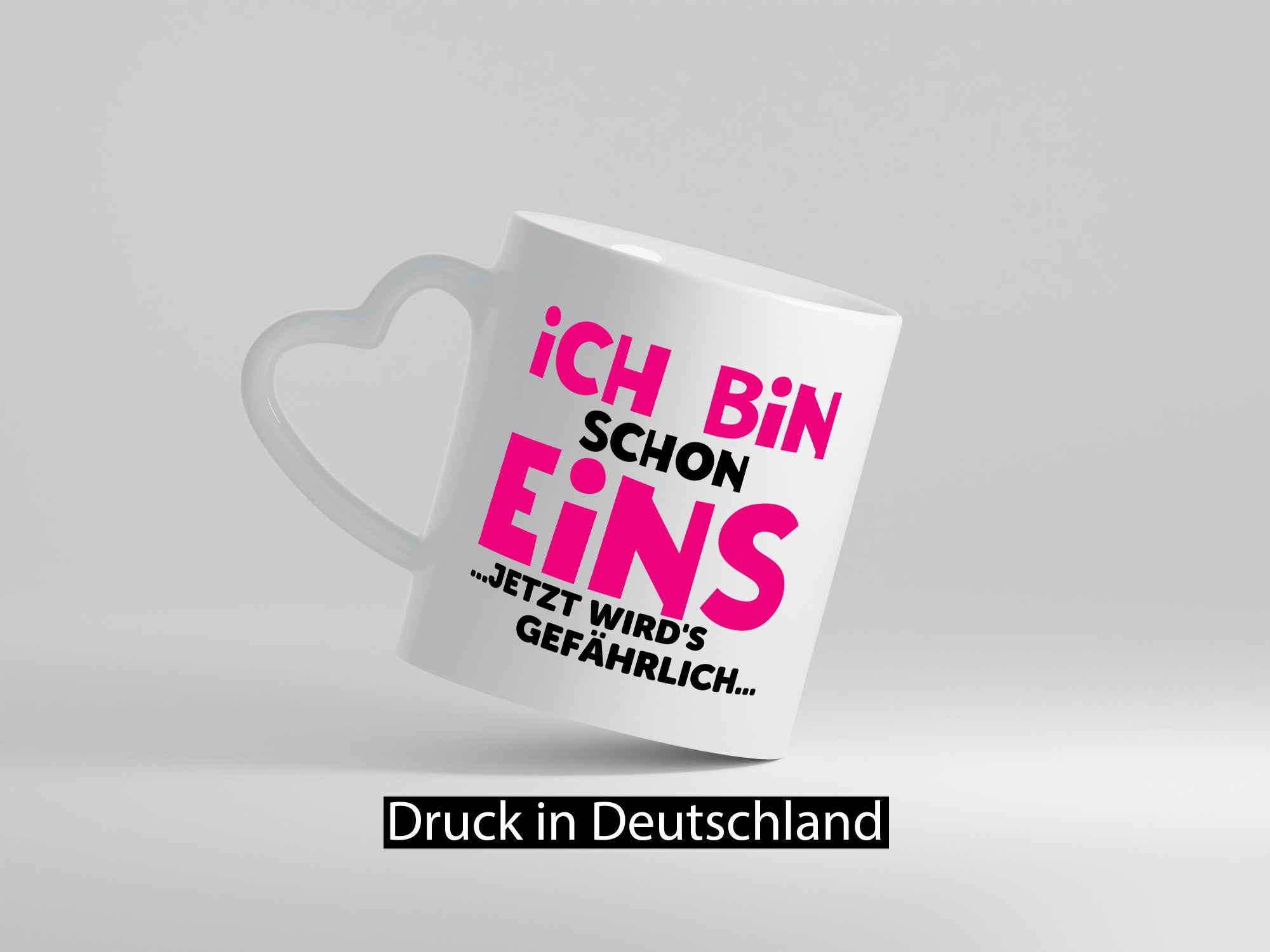 1. Geburtstag | Ich bin schon 1 Jetzt wirds gefährlich Humor Geschenkidee Tasse