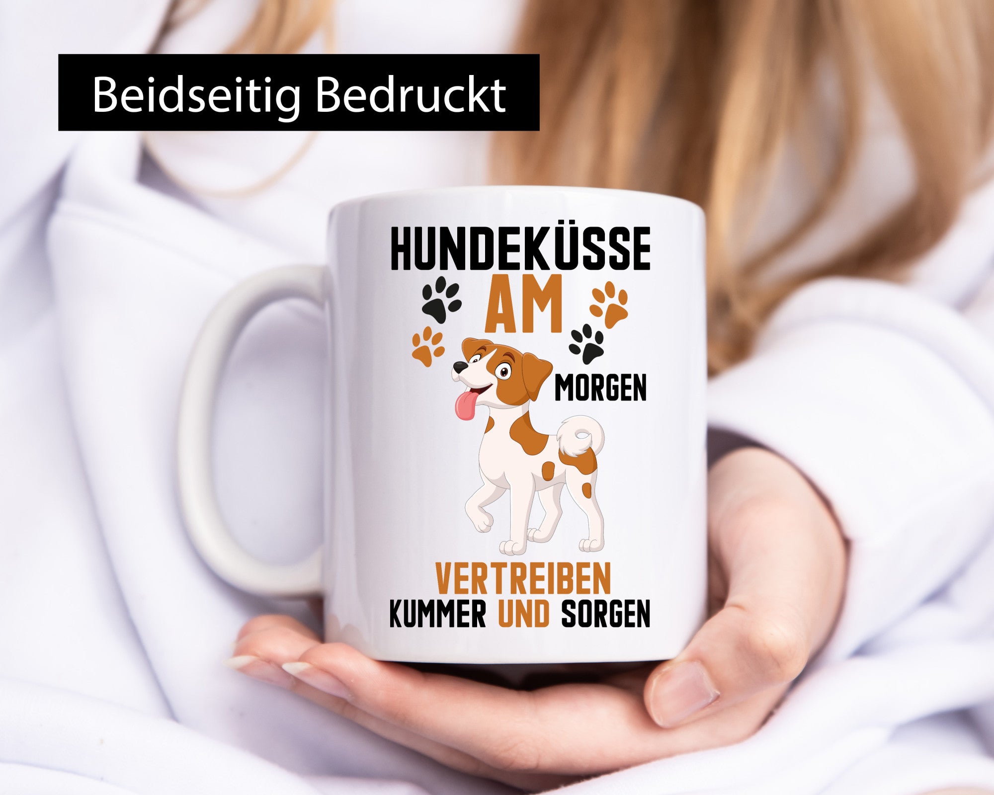 Hundeküsse am Morgen| Hundeliebhaber | Ich liebe meinen Hund Geschenk