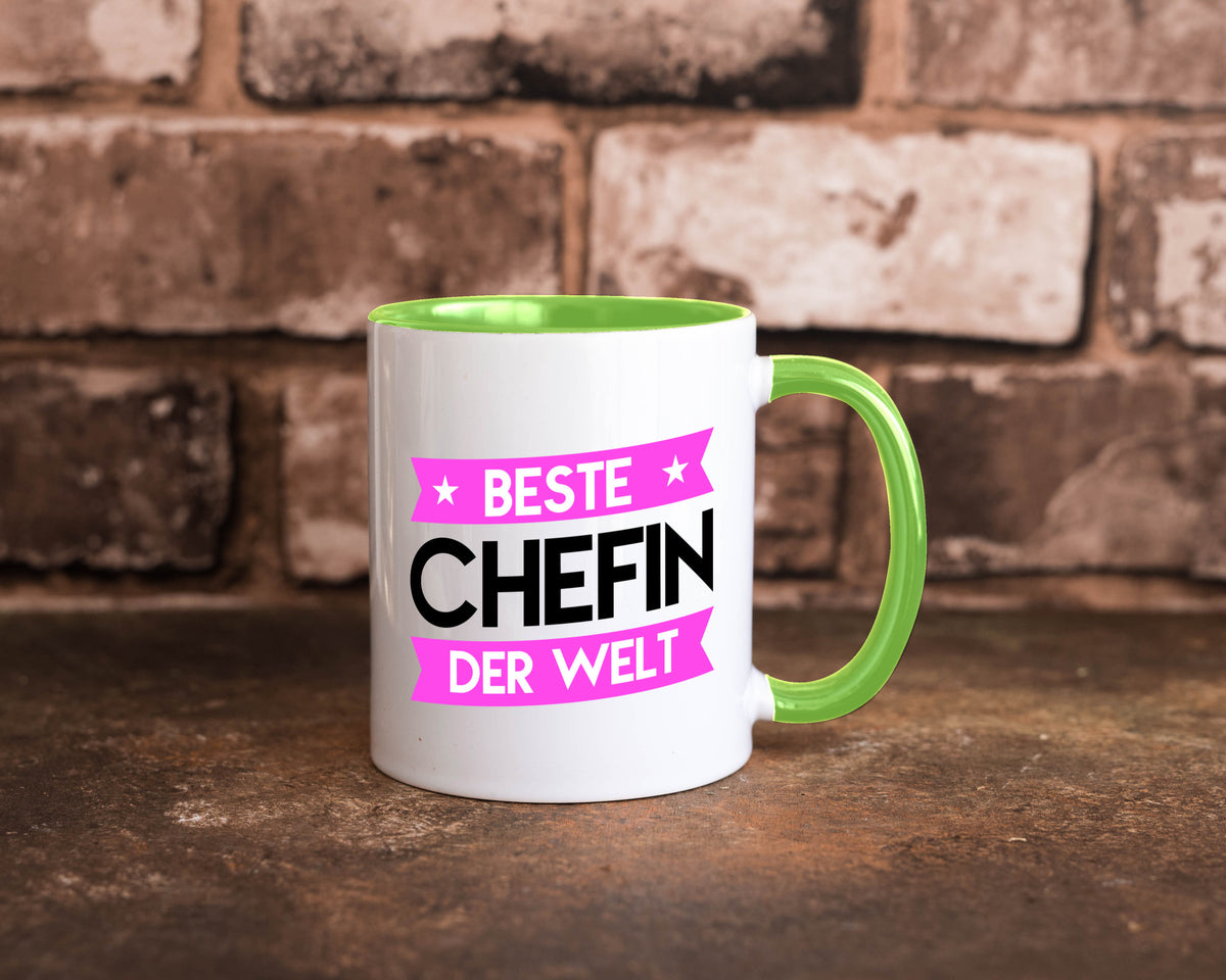 Beste Chefin | Führungskraft Vorgesetzte Humor Arbeit Kollegen Büro Tasse