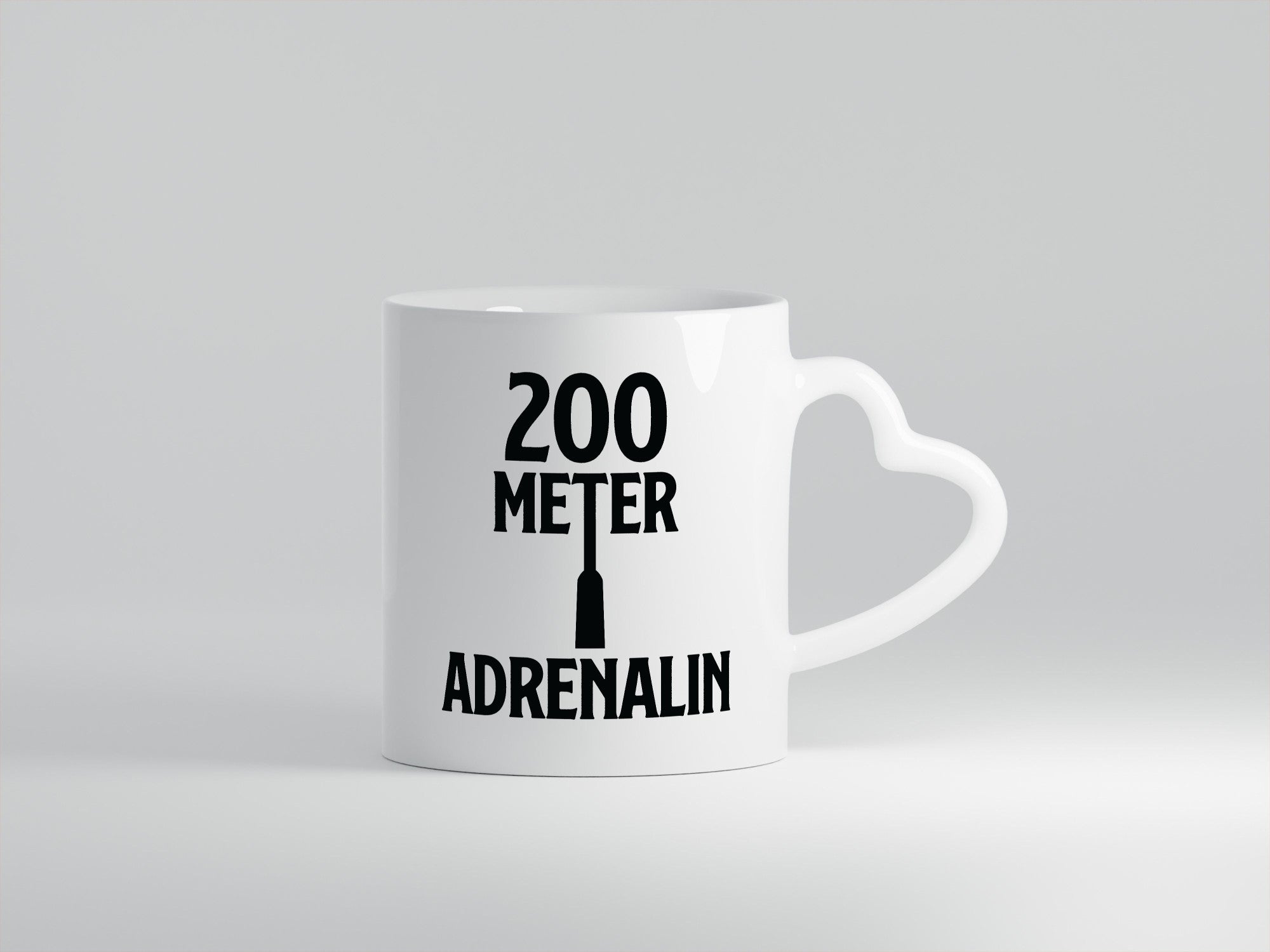 200 Meter Adrenalin v2 lustig Humor Geschenkidee Geschenk Tasse