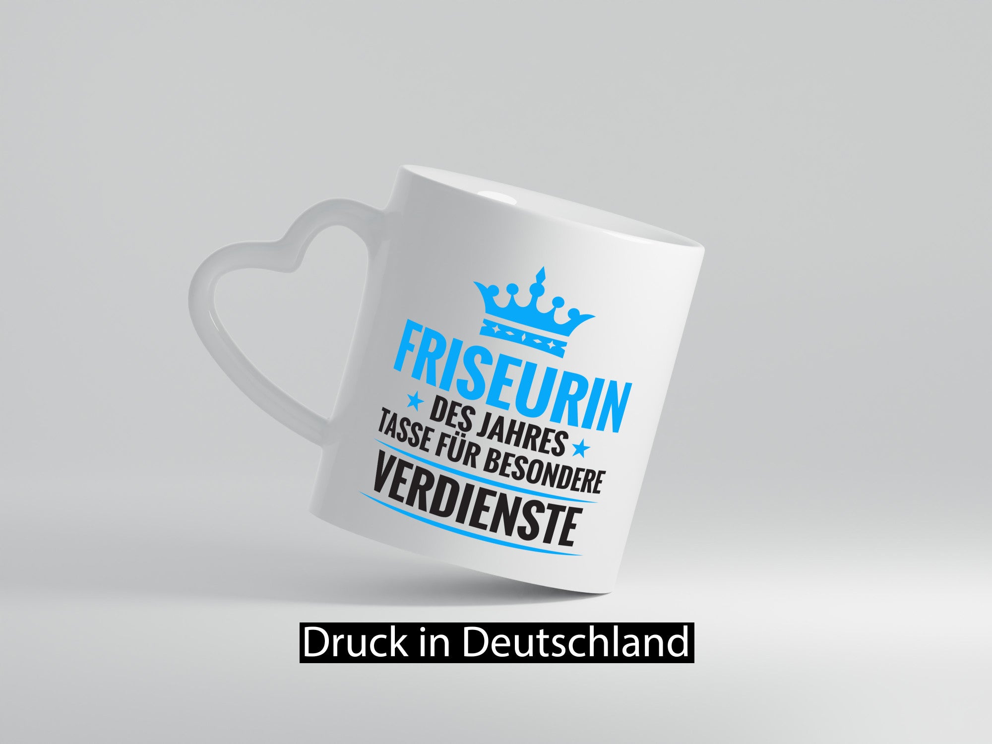 Besonderer Verdienst: Friseurin | Friseuse Frisörin Geschenk Humor Geschenkidee
