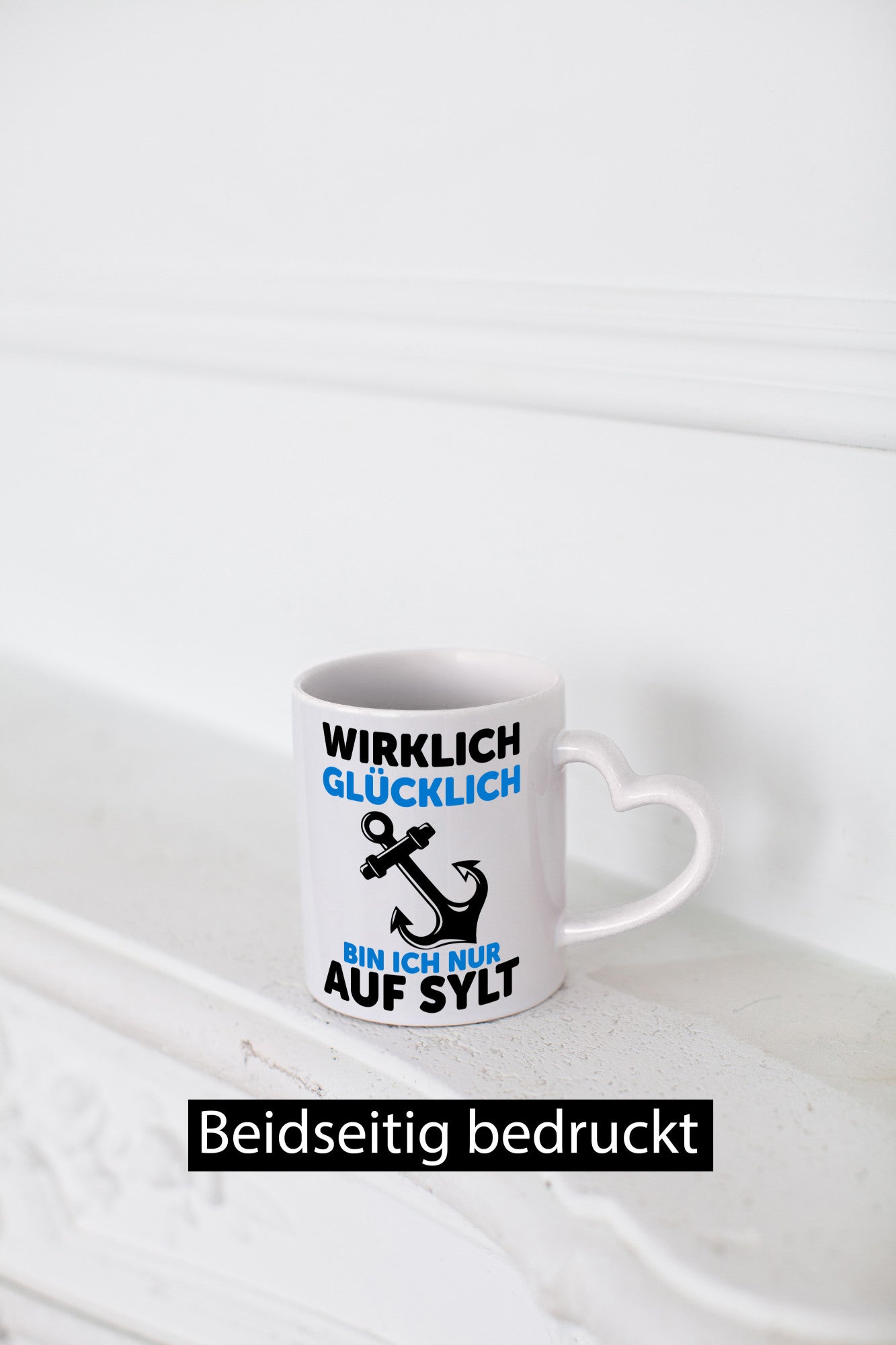 Wirklich glücklich bin ich nur auf Sylt | Nordsee v2 lustig Humor Geschenkidee