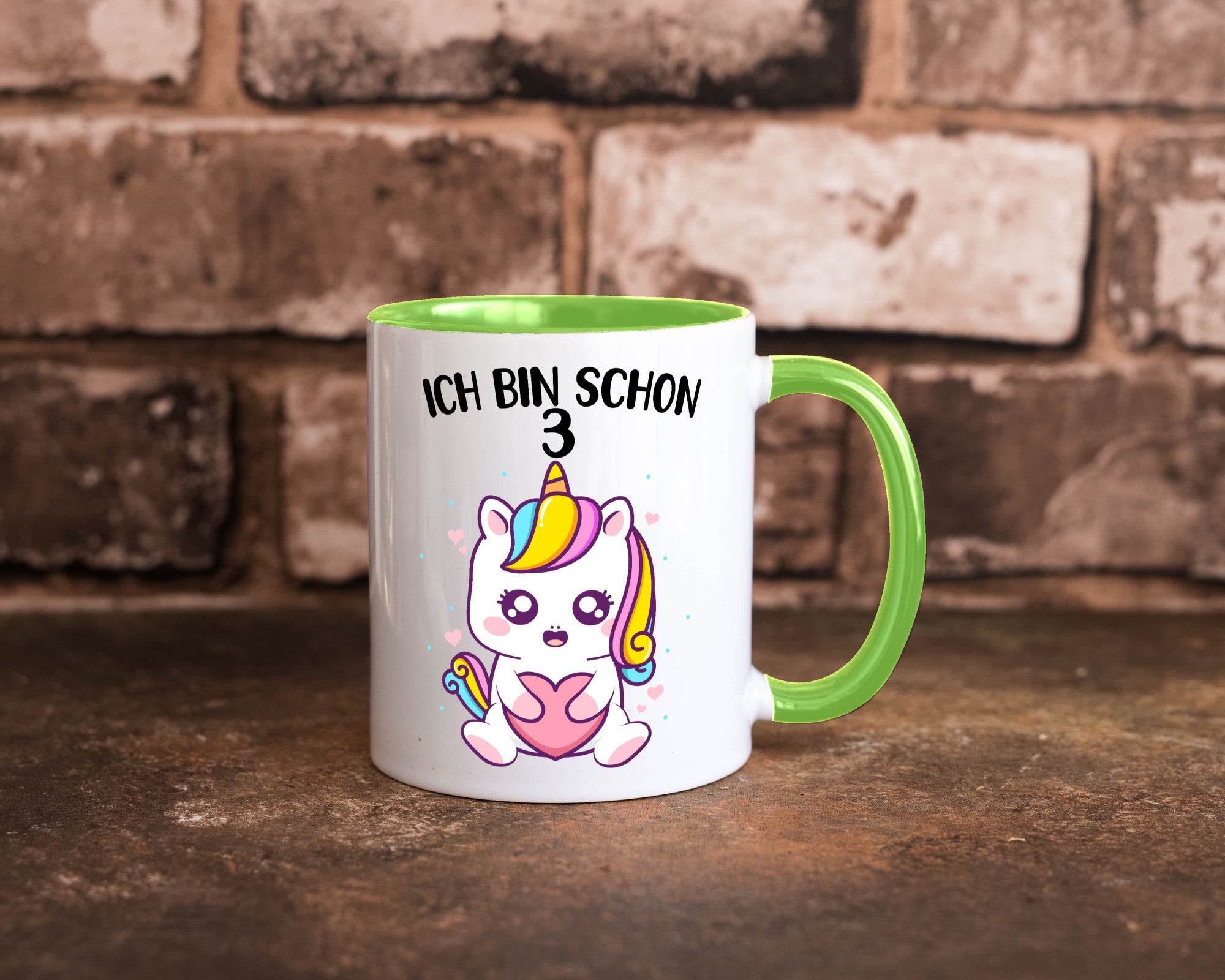 3. Geburtstag | Ich bin schon 3 Jahre Einhorn Mädchen lustig Geschenkidee