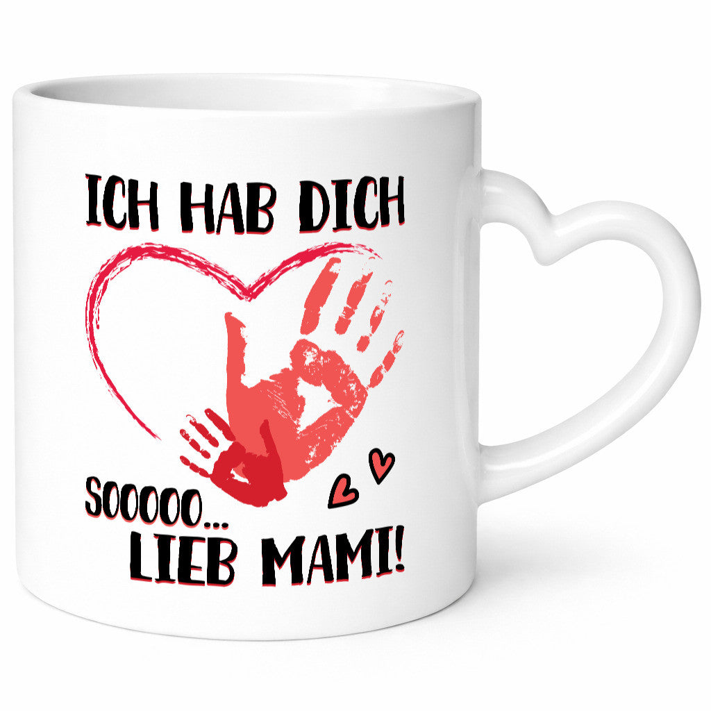 Ich hab dich so lieb Mama | Muttertag ist die beste Geschenk Familie