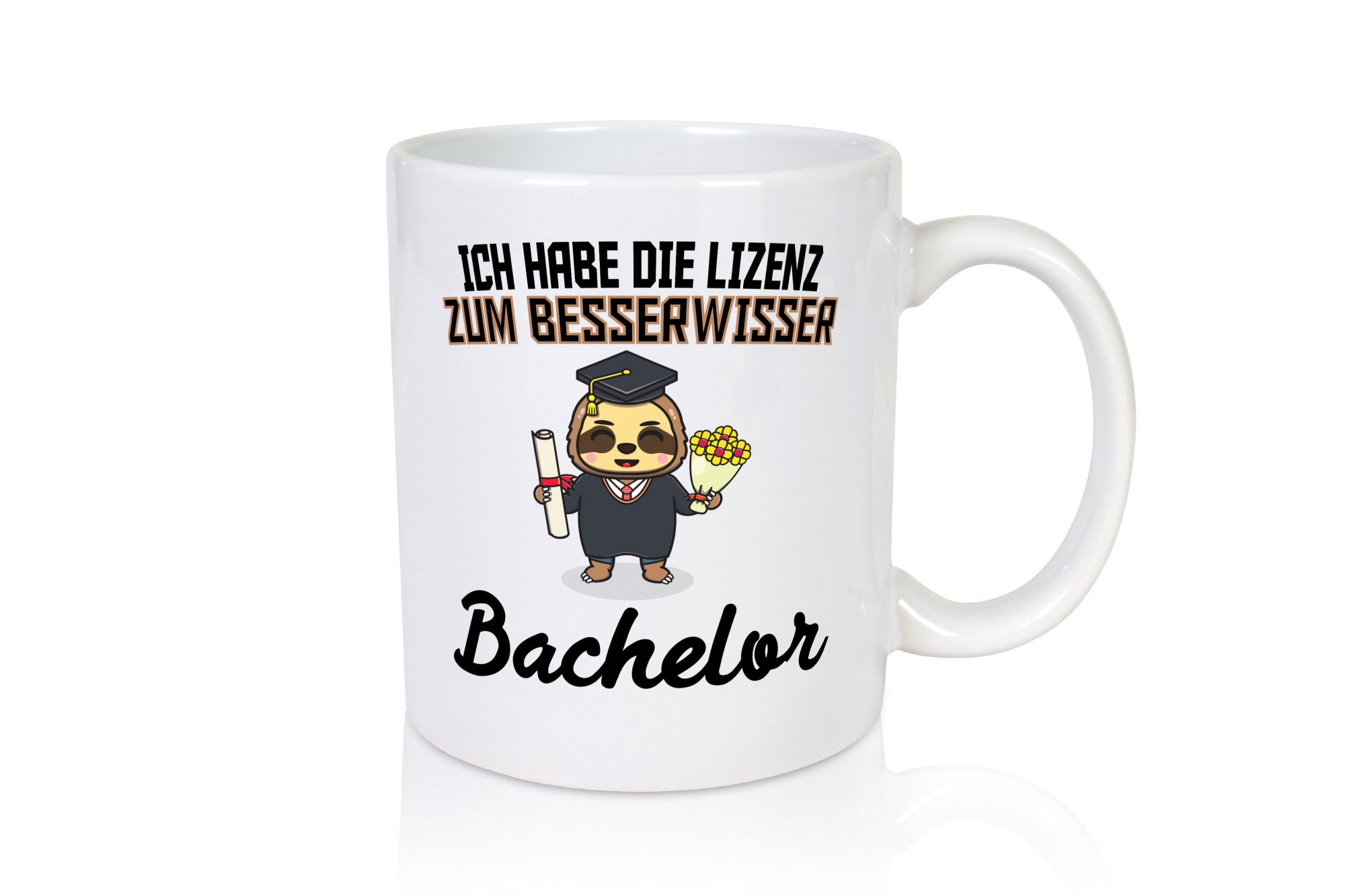 Ich hab die Lizenz zum besserwisser | Bachelor Geschenk Humor Geschenkidee