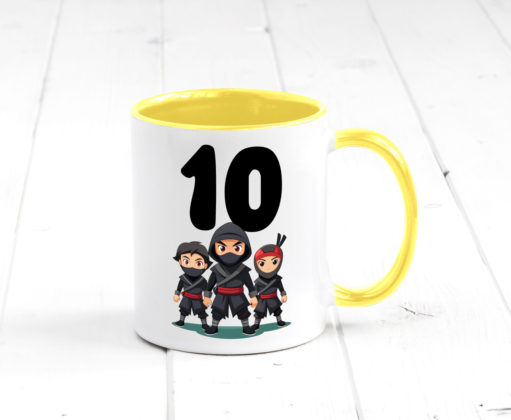 10. Geburtstag | 10 Jahre Ninja Humor Geschenkidee Tasse