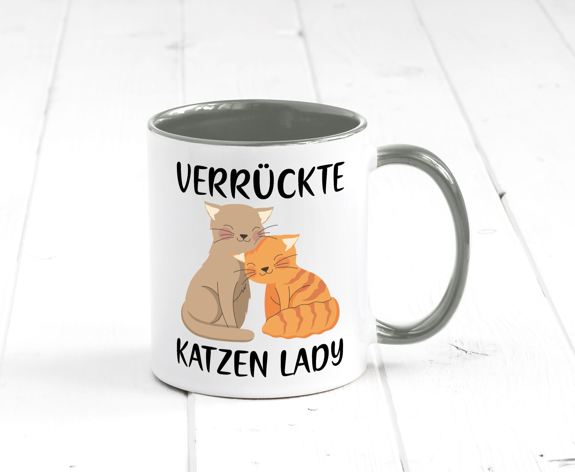 Verrückte Katzen Lady | Ich liebe Katzenliebhaber Geschenk Tierliebhaber Humor