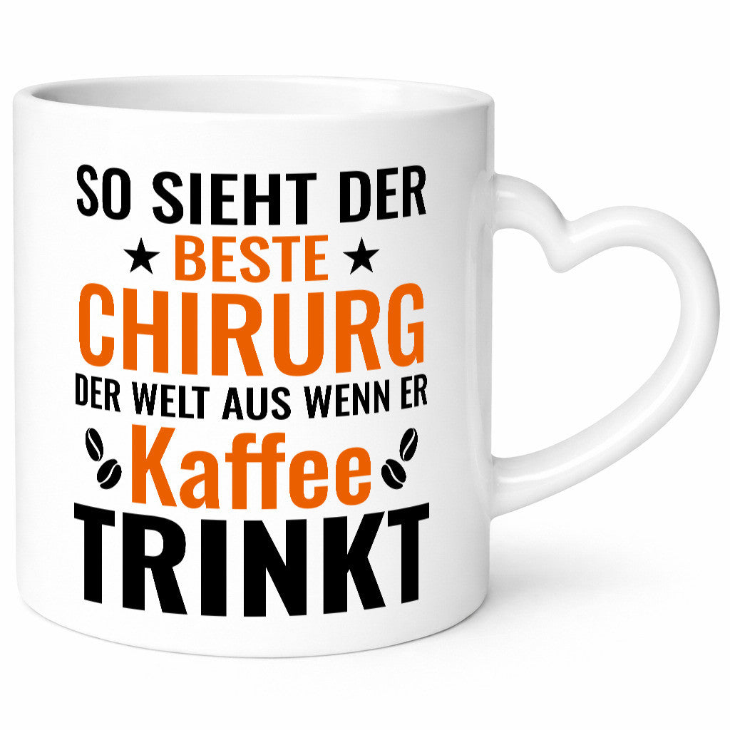 Kaffee trinkt: Chirurg | Medizin Chirurgie lustig Humor Geschenkidee Geschenk
