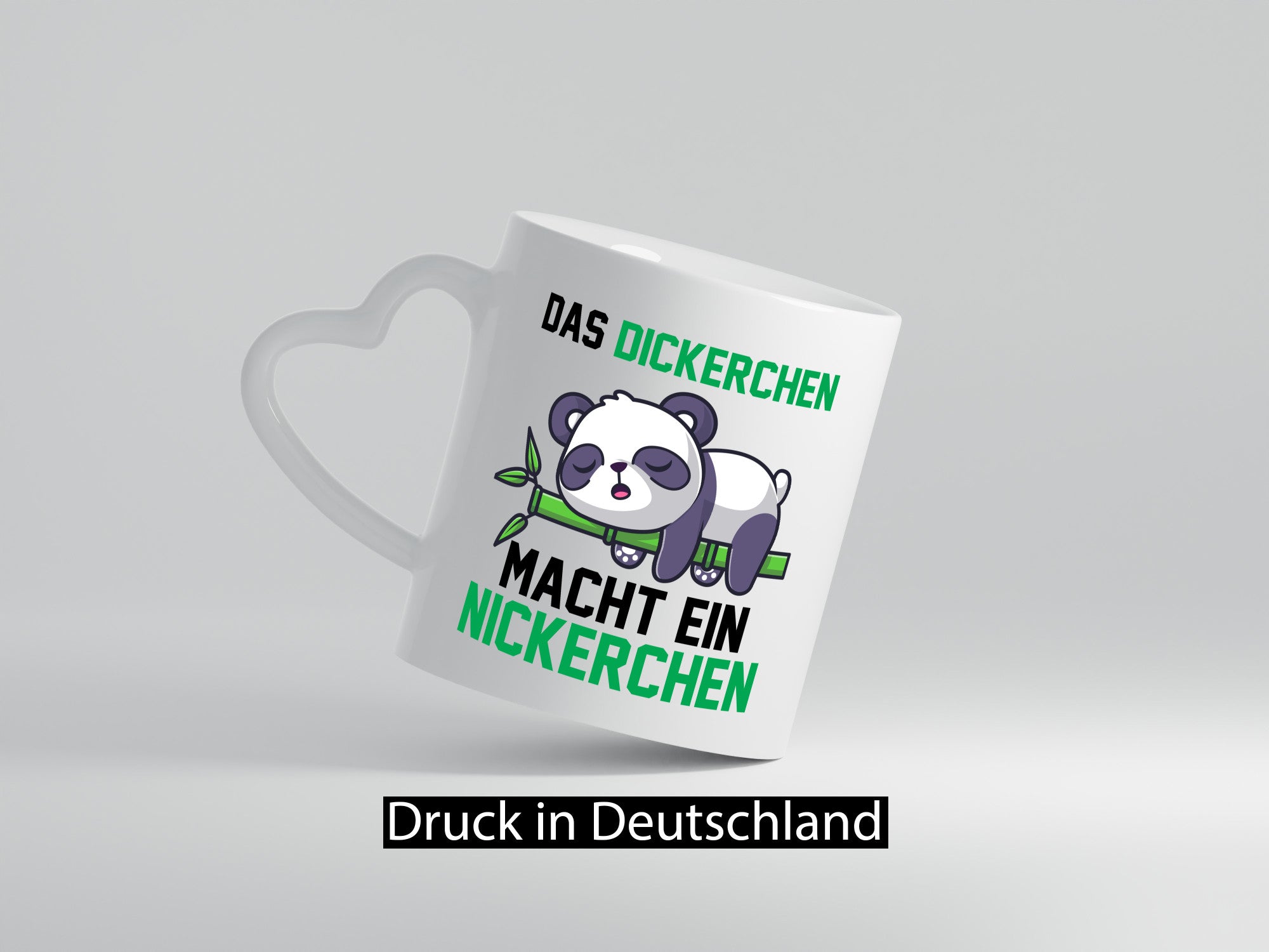 Das dickerchen macht ein Nickerchen | Panda lustiger Spruch Geschenk Humor