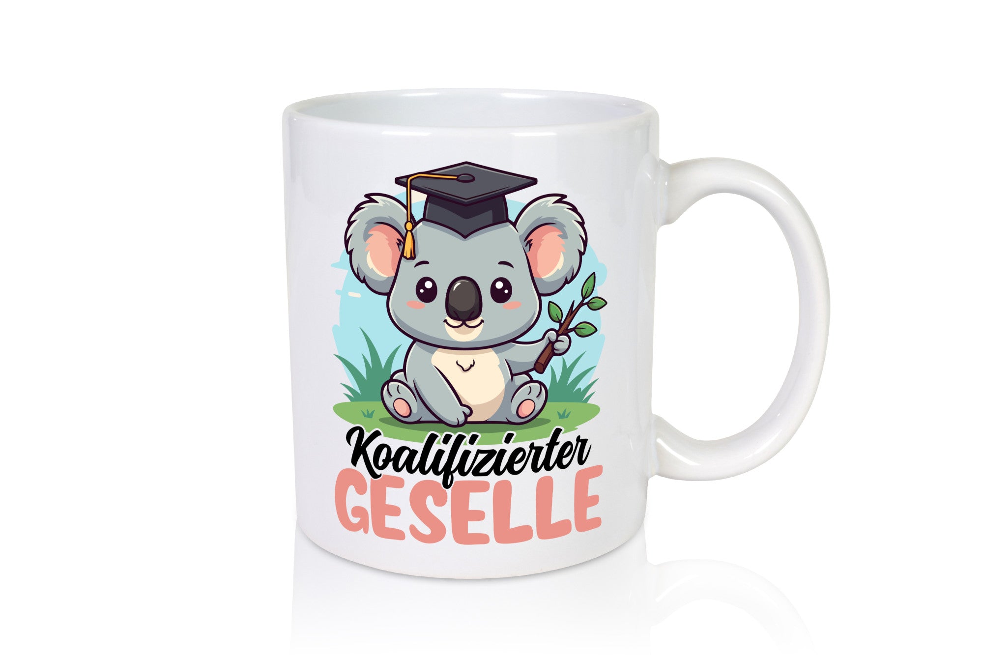 Koalifizierter Geselle | Handwerker Geschenkidee Humor Tasse
