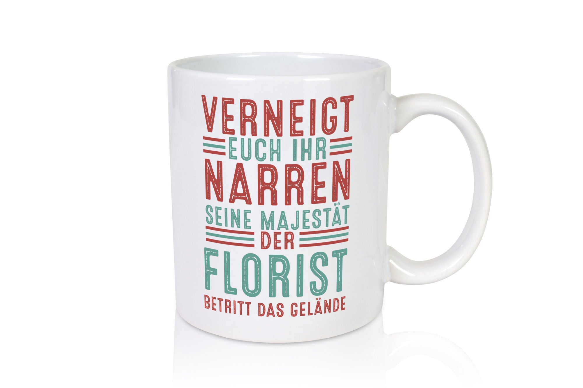 Verneigt euch: Florist | Blumen Verkäufer v2 Geschenk Humor Geschenkidee